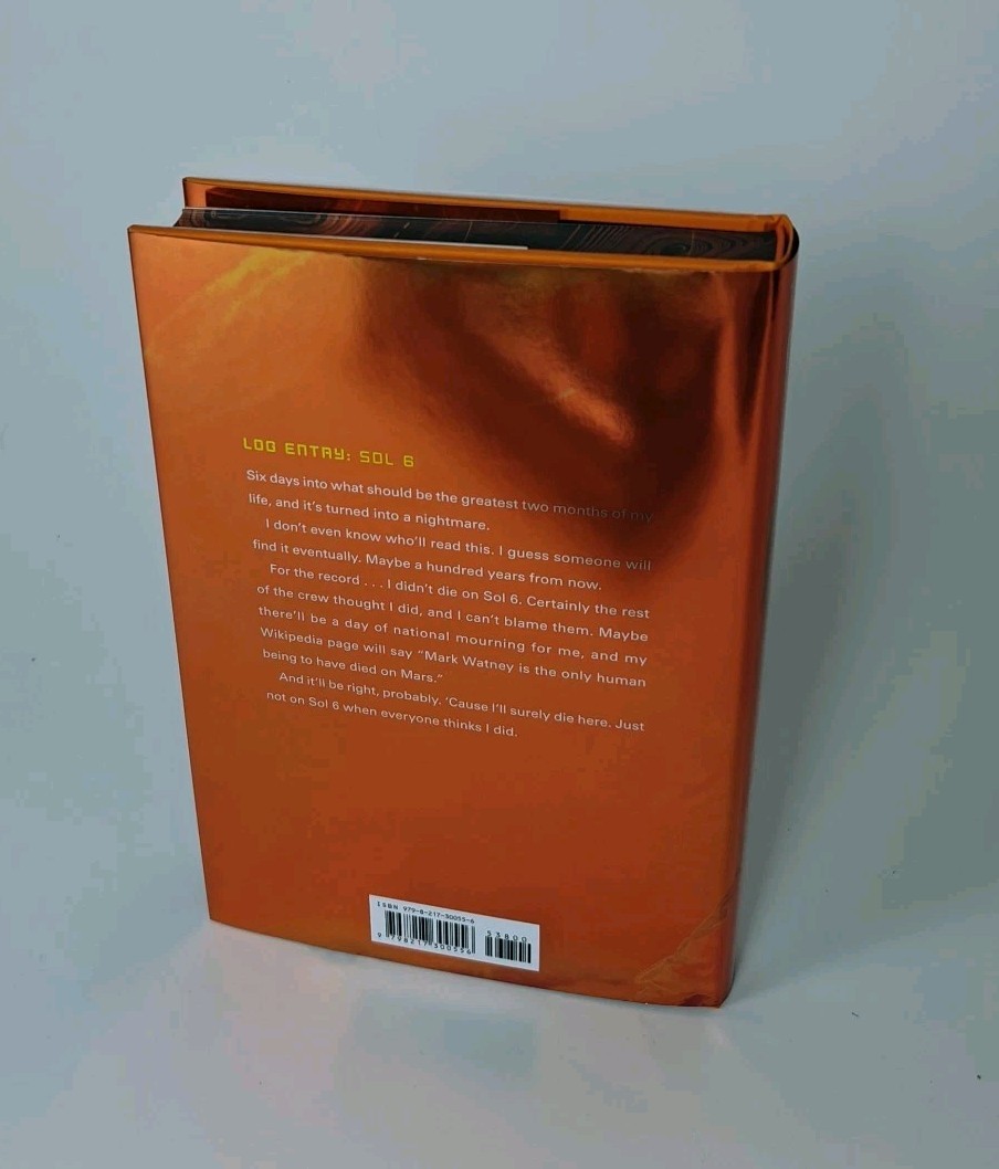 The Martian Deluxe Hardcover Edition by Andy Weir