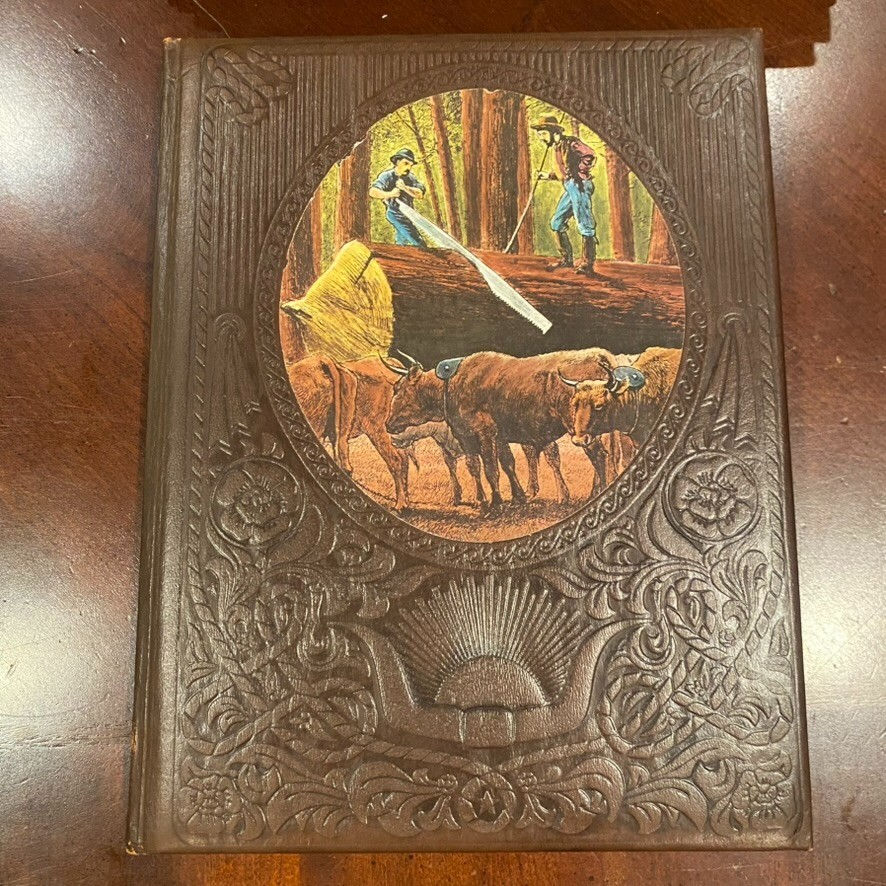 The Old West Series – Time Life Books 10/26 Volumes – 70s Leather Feel – HISTORY