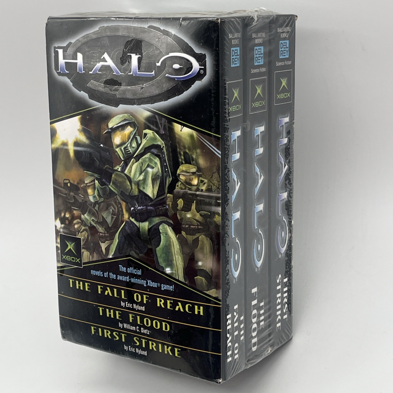 Ballantine Books Halo Fall Of Reach The Flood First Strike Box Set Xbox Del Rey