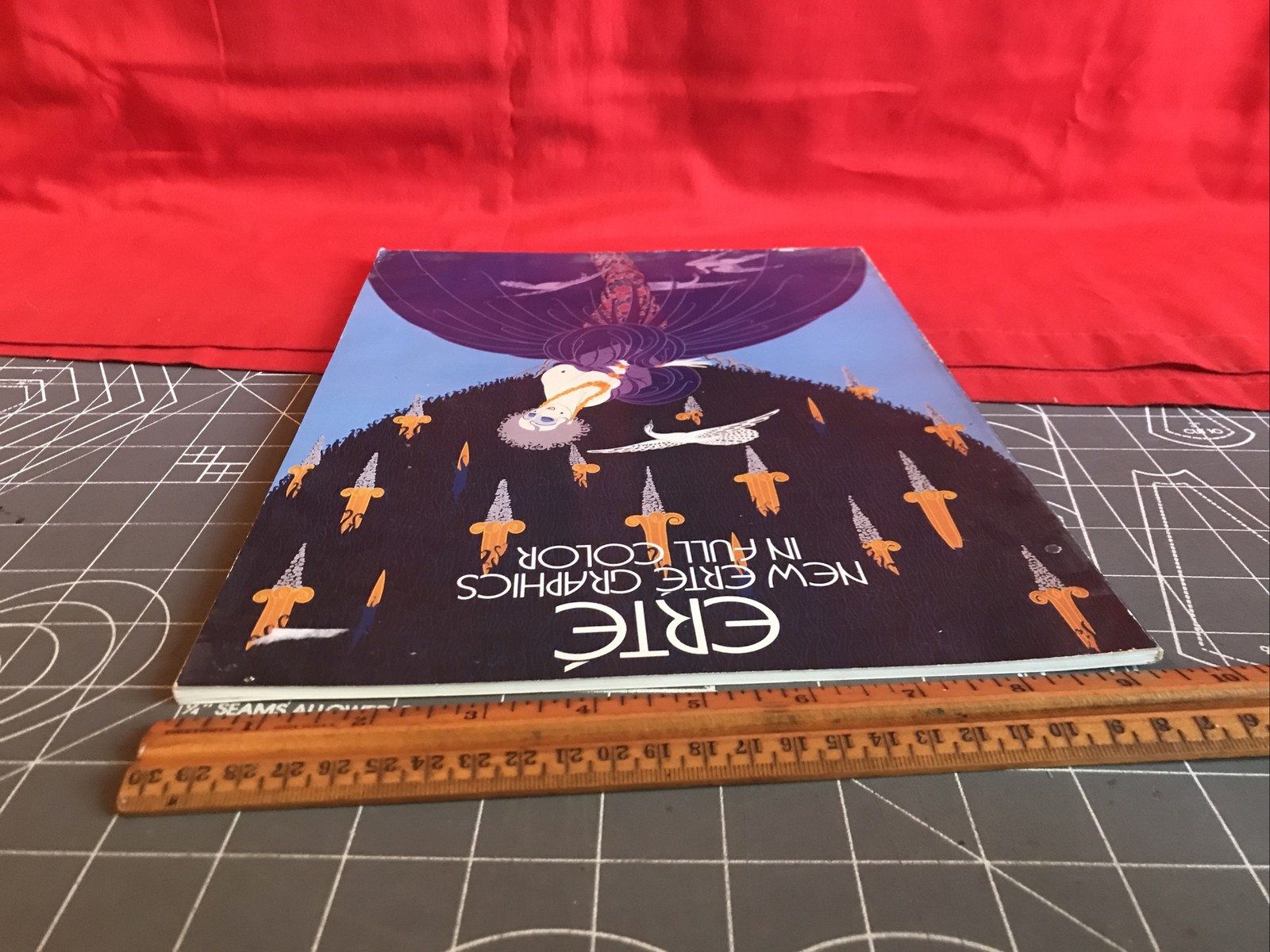 Vintage 1984 Erte New Erte Graphics In Full Color Book