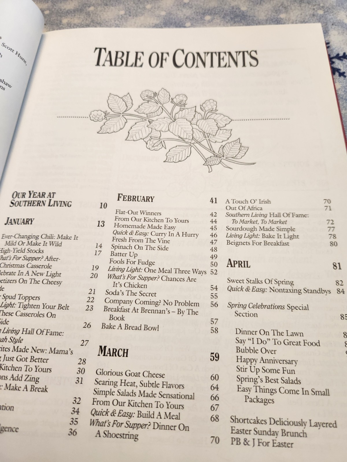 Southern Living 1995 Annual Recipes Cookbook Every Recipe from 1995 368 Pages