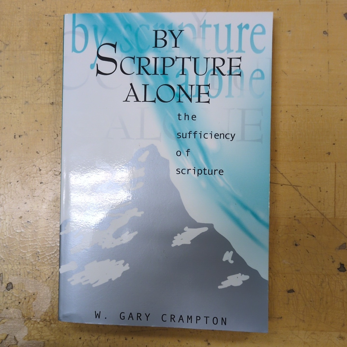 By Scripture Alone by W Gary Crampton Paperback The Sufficiency of Scripture