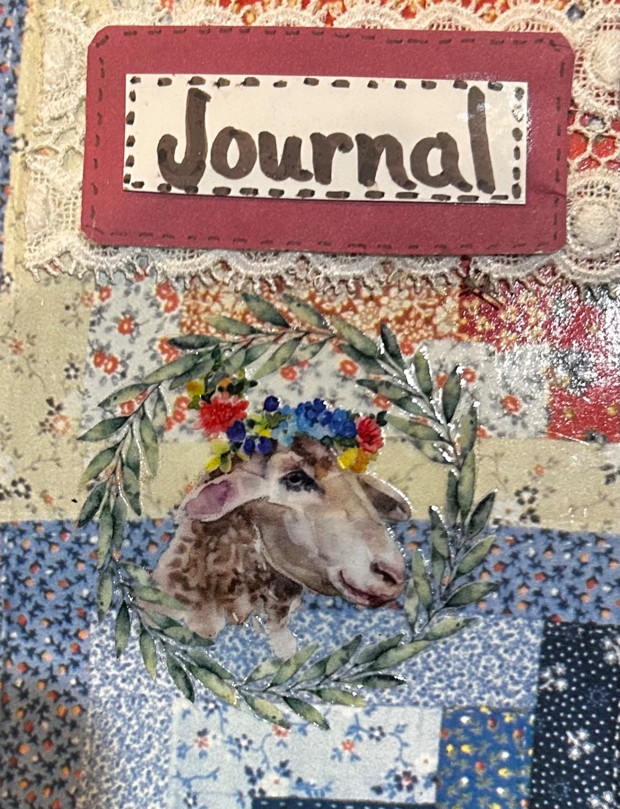 Eclectic Handmade Junk Journal 3 Signatures 144 pages