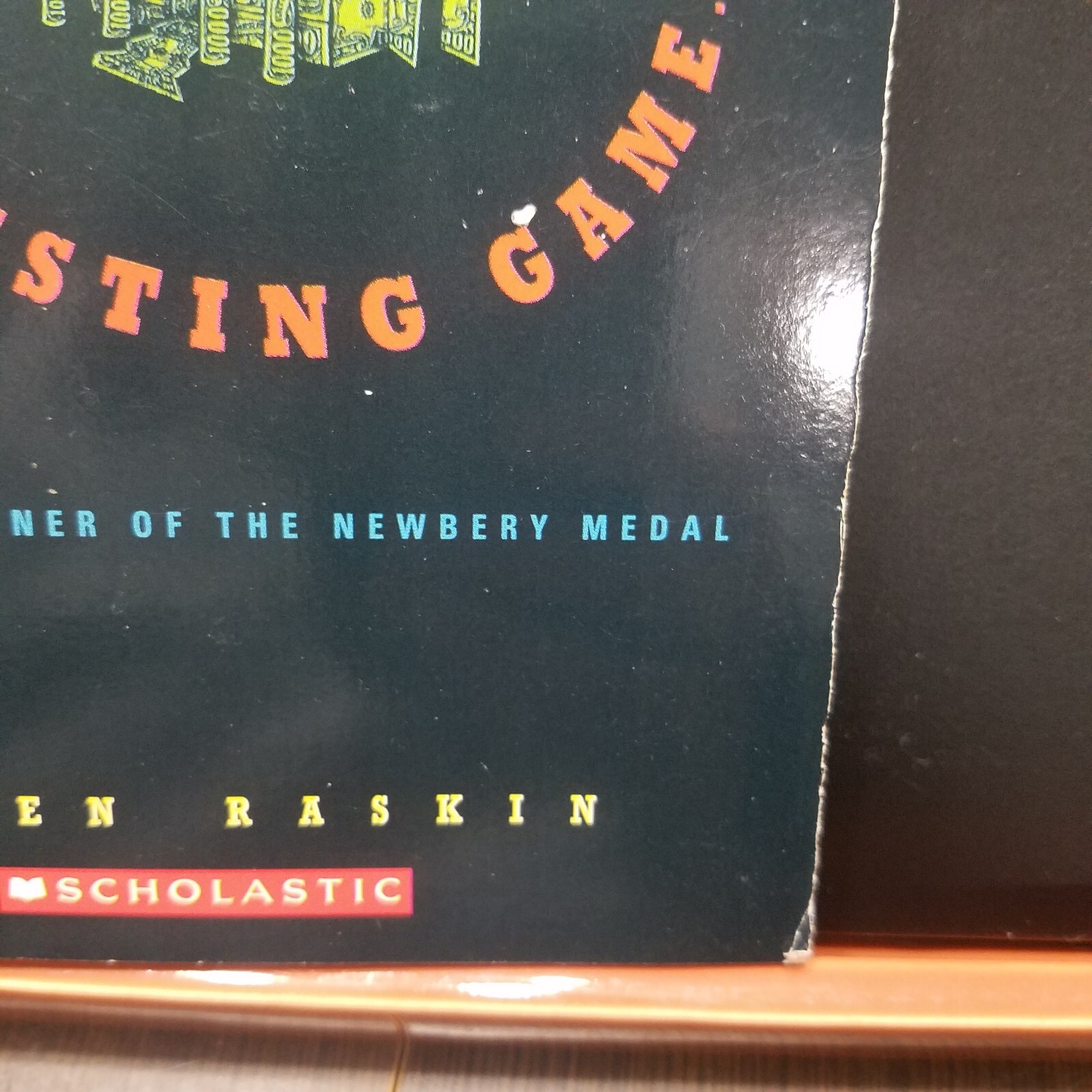 The Westing Game By Ellen Raskin -Paperback USED VERY GOOD SCHOLASTIC