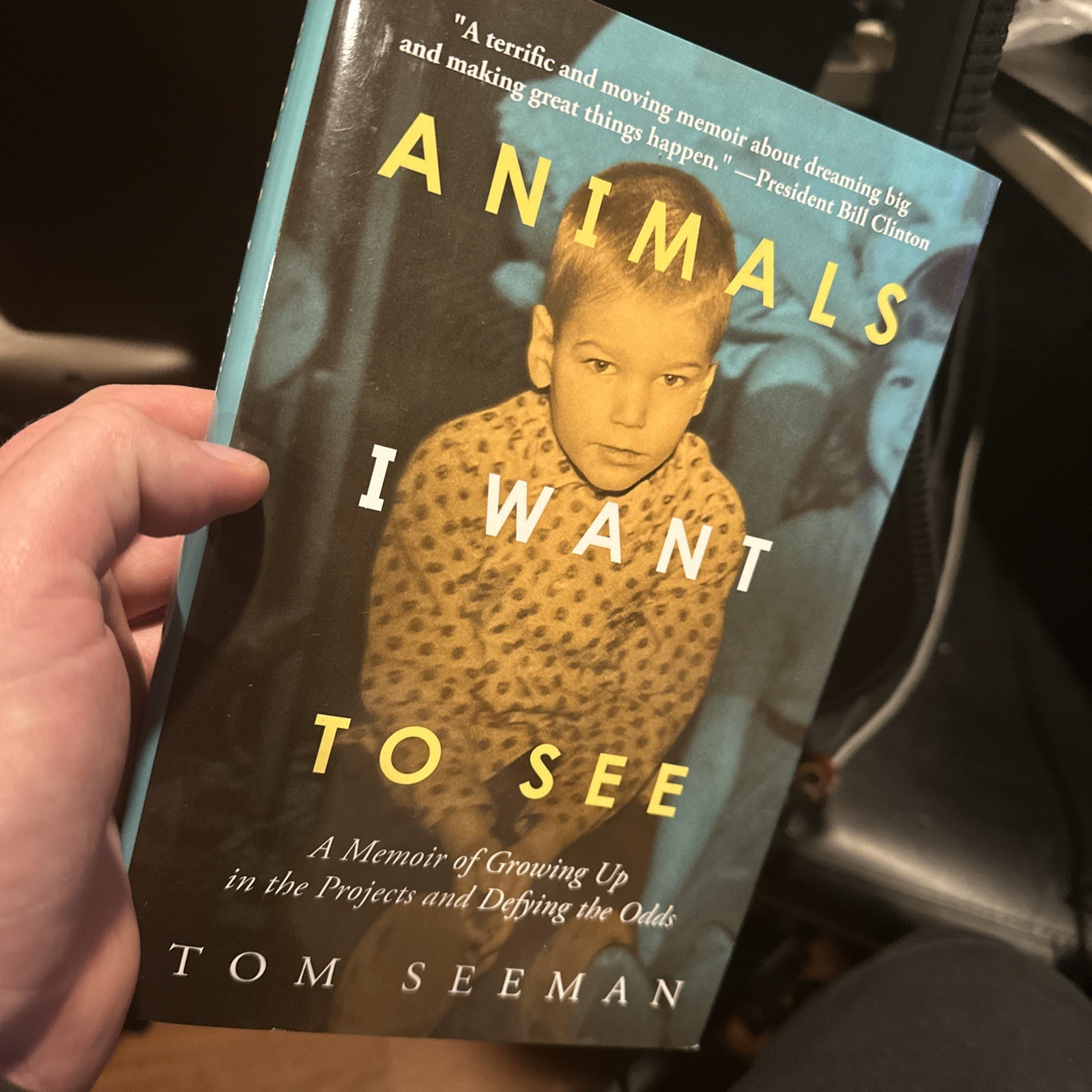 Tom Seeman Animals I Want To See Hardcover Book Memoir Post Hill Brand New