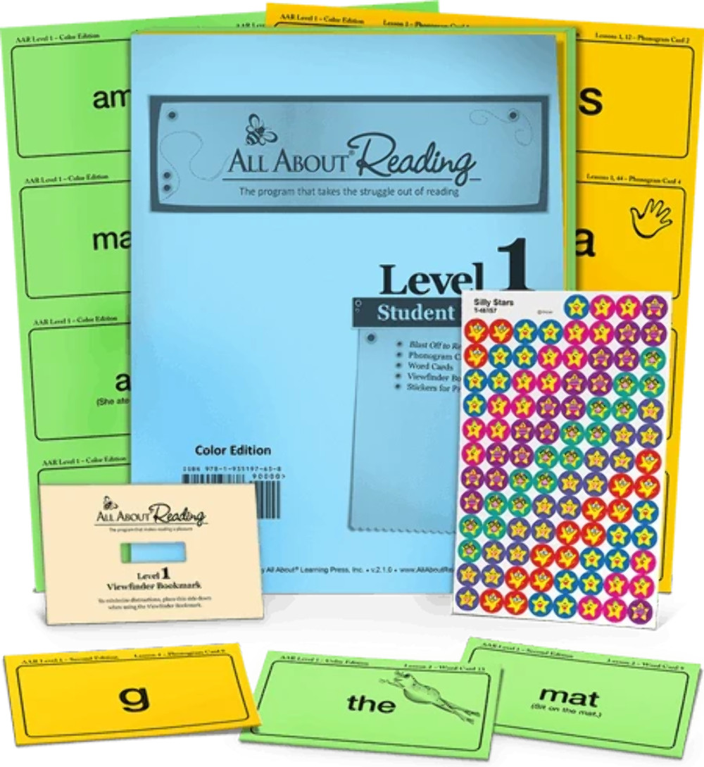 All About Reading Level 1: Student Packet (Color Edition)