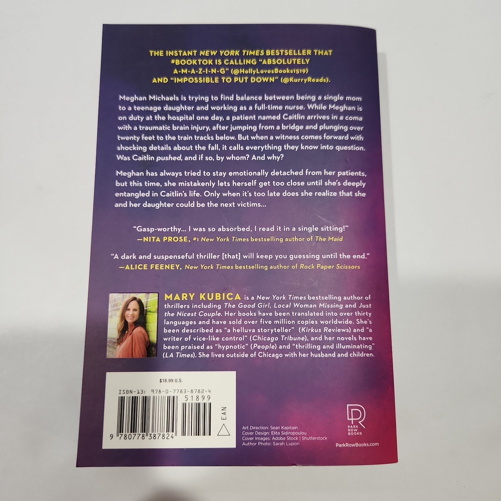 She’s Not Sorry Mary Kubica Sprayed Edges Special Edition PB Booktok Like New
