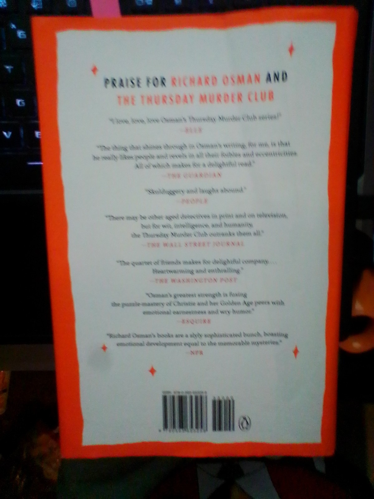 The Impossible Fortune A Thursday Hardcover, by Osman Richard Very Good FIRST ED