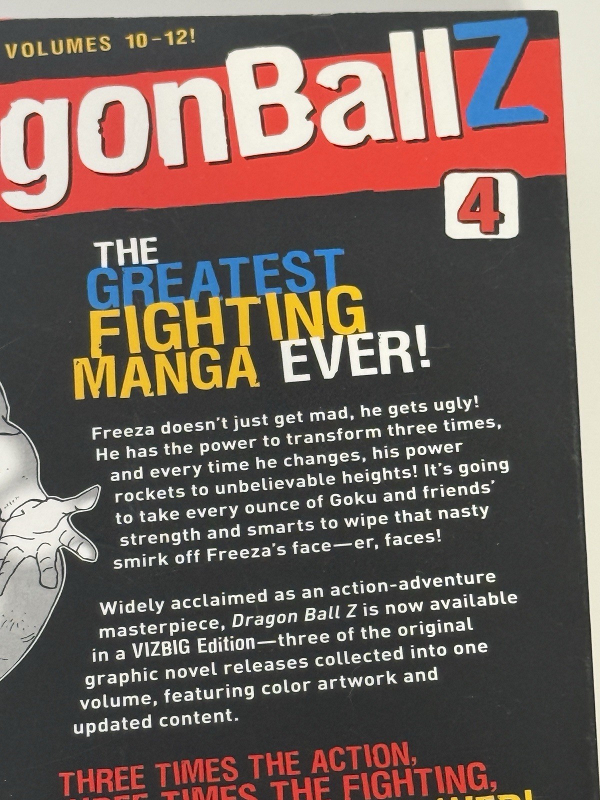 Dragon Ball Z, Vol. 4 (VIZBIG Edition) – Paperback By Toriyama, Akira EUC