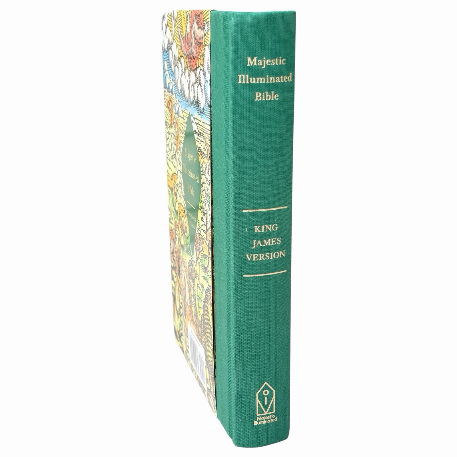 KJV Majestic Illuminated Bible by FaithWords Hardcover Book UK Import