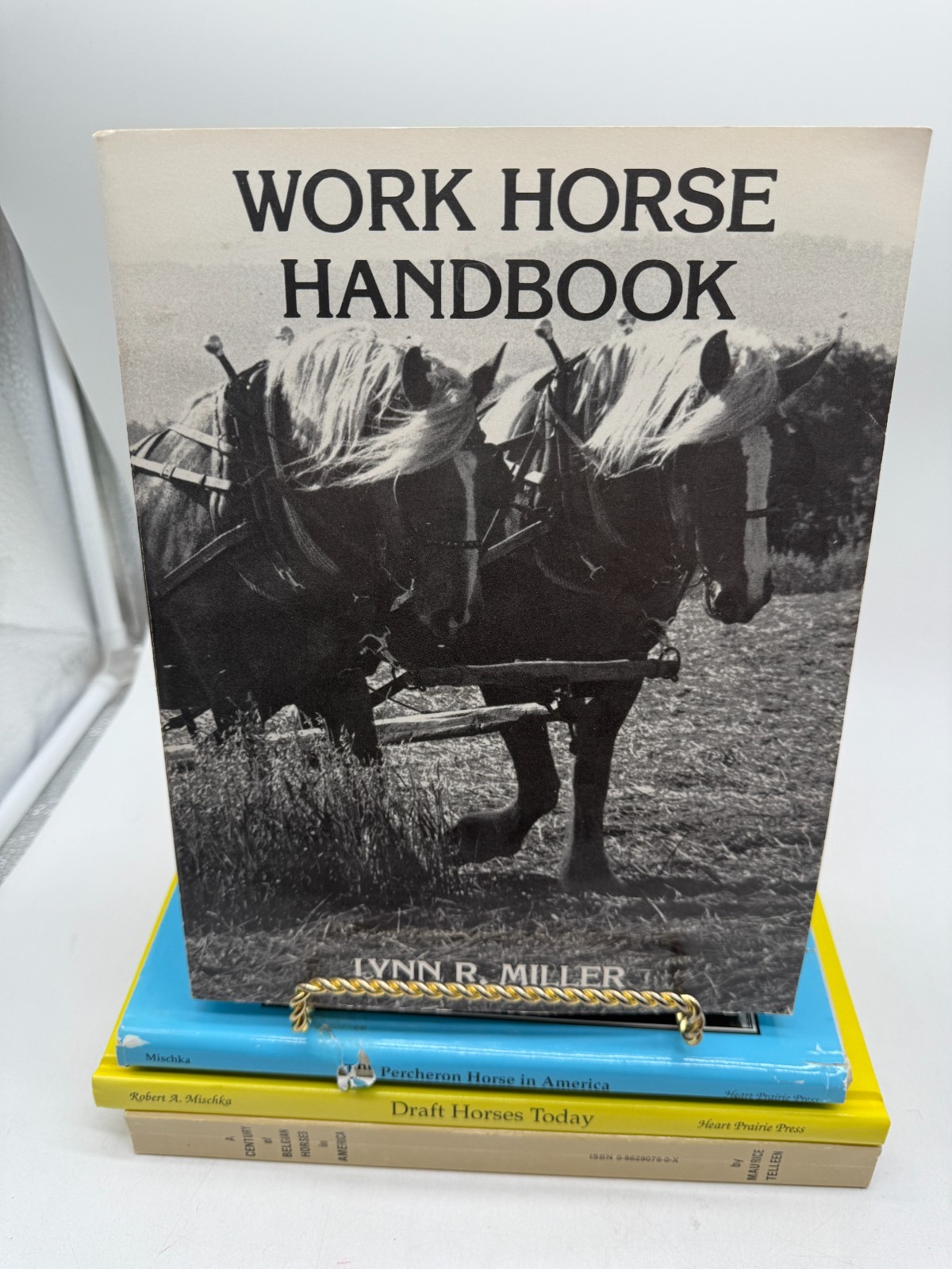 Lot 9 Horse Books Encyclopedias Breeds Horsemanship equestrian in good cond.
