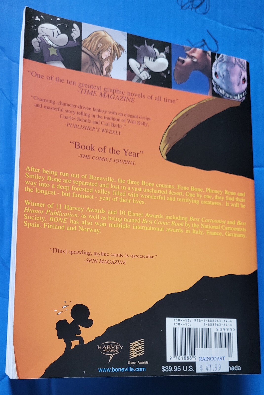 Bone One Volume Edition TP Jeff Smith Cartoon Books Netflix Movie Coming 7th pr