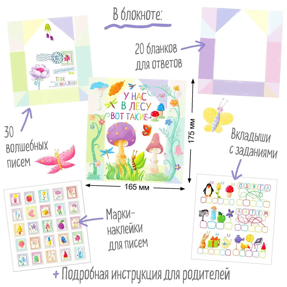 Письма феи. Учимся читать Уровень 1 Book in Russian