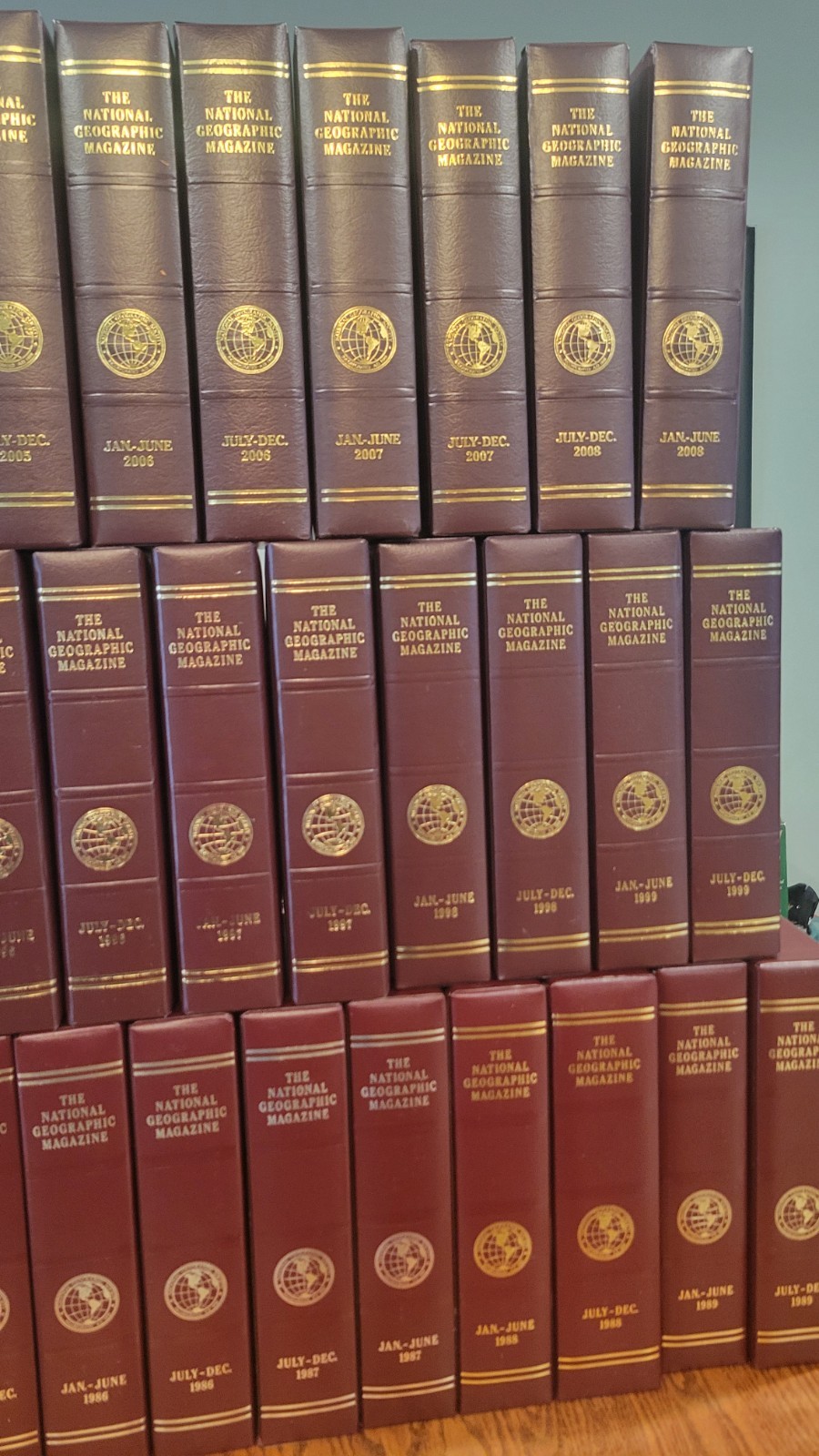 Complete 31-Yr National Geographic Collection 1978-2008 – 373 Issues – Sleeved