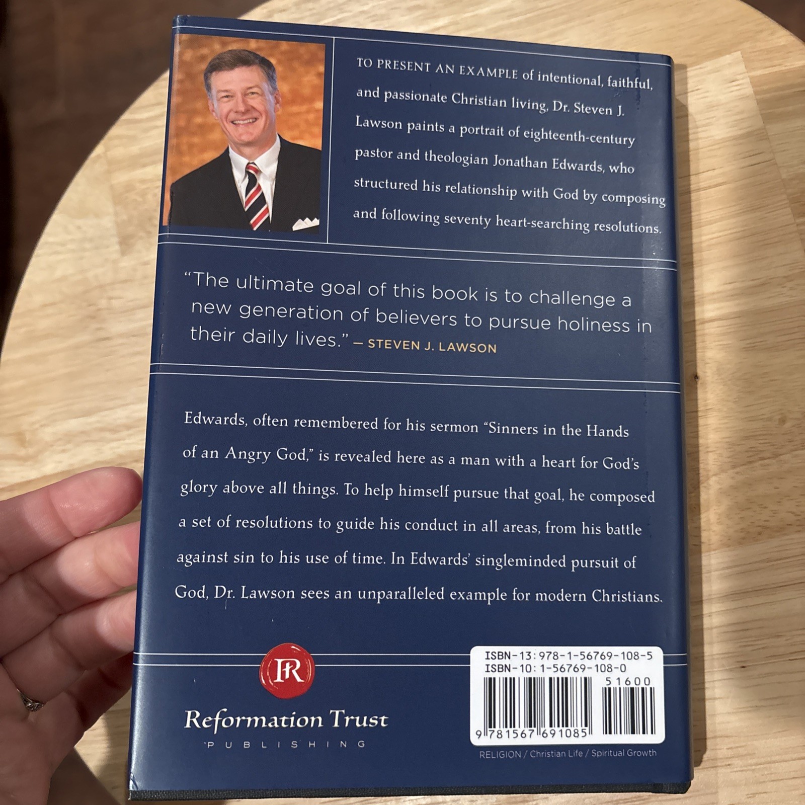 The Unwavering Resolve Of Jonathan Edwards By Steven J. Lawson HBDJ
