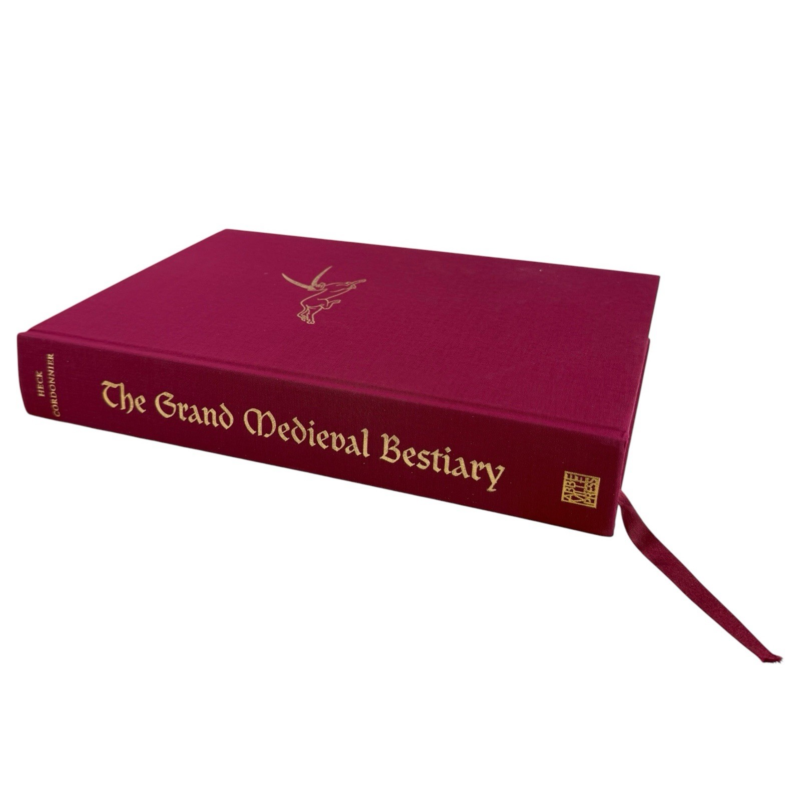 The Grand Medieval Bestiary DELUXE FIRST EDITION 2012 W/Slipcase Christian Heck