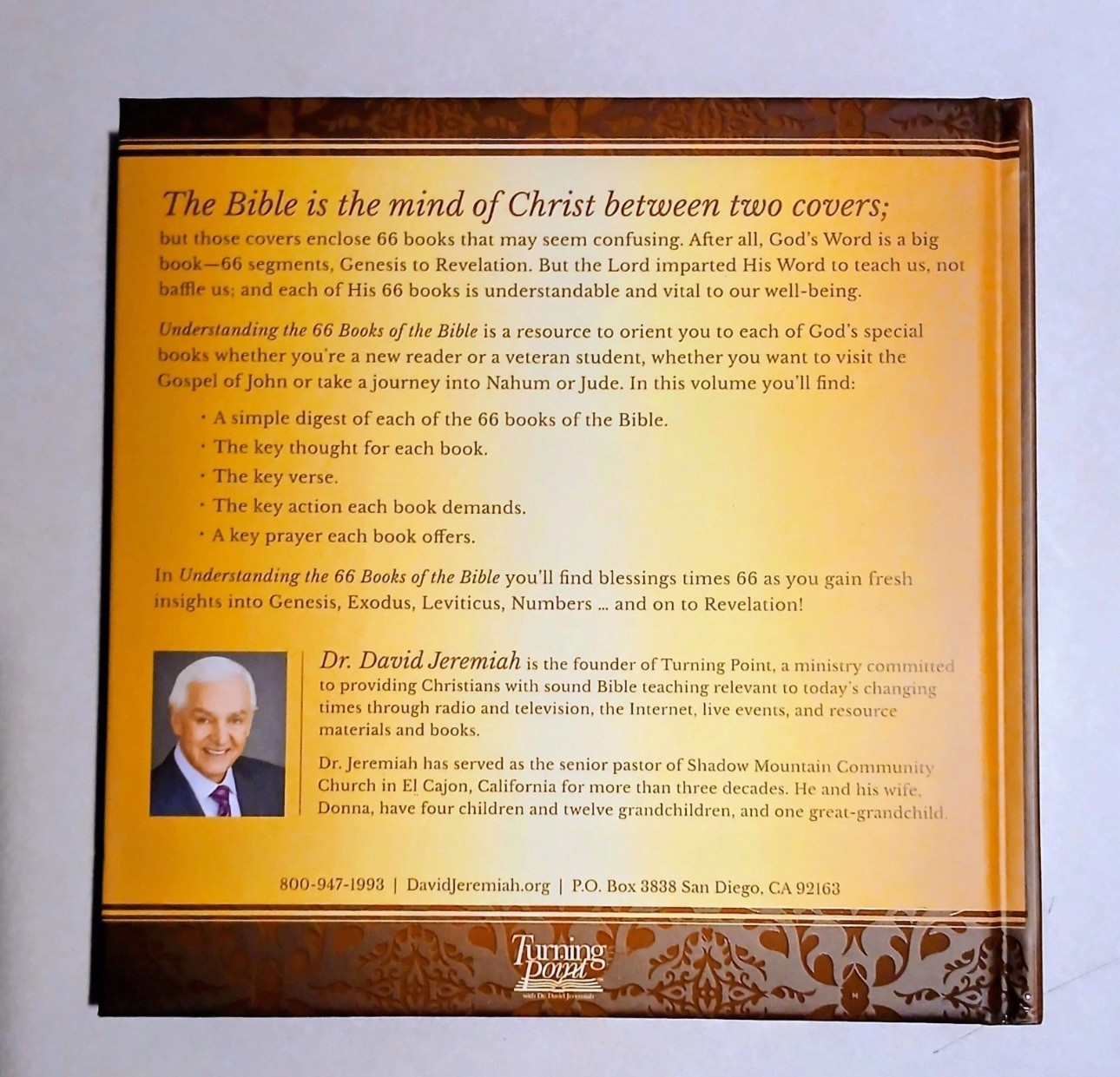 Understanding The 66 Books of the Bible By David Jeremiah