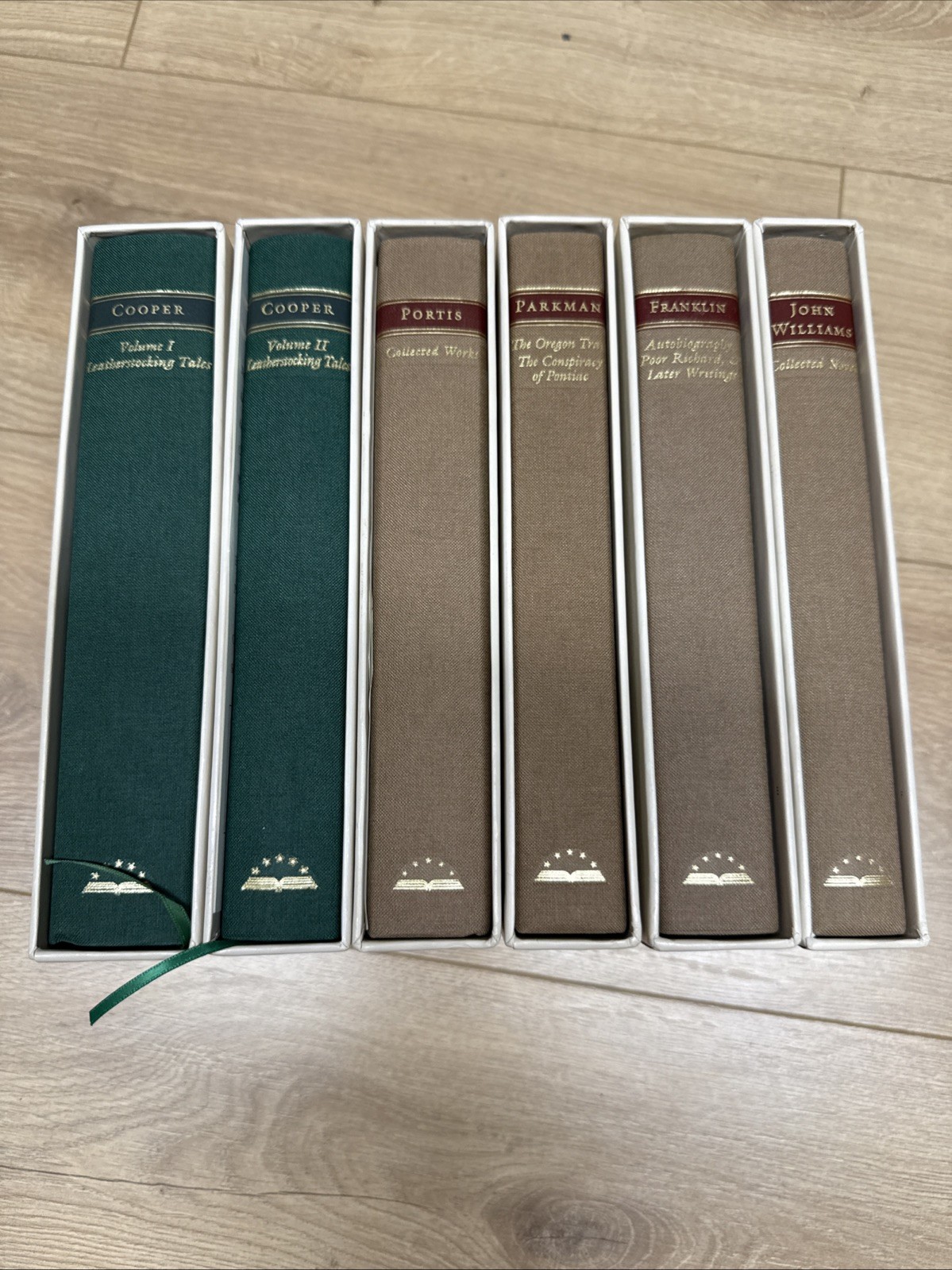 LIBRARY OF AMERICA Lot of 6 HC – EXCELLENT with Slipcases