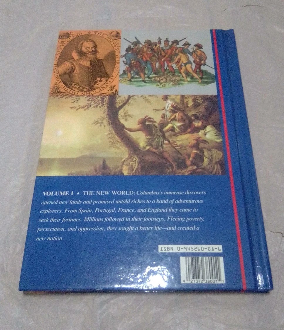 American Heritage History of the United States Vol. 1 : The New World Hardcover