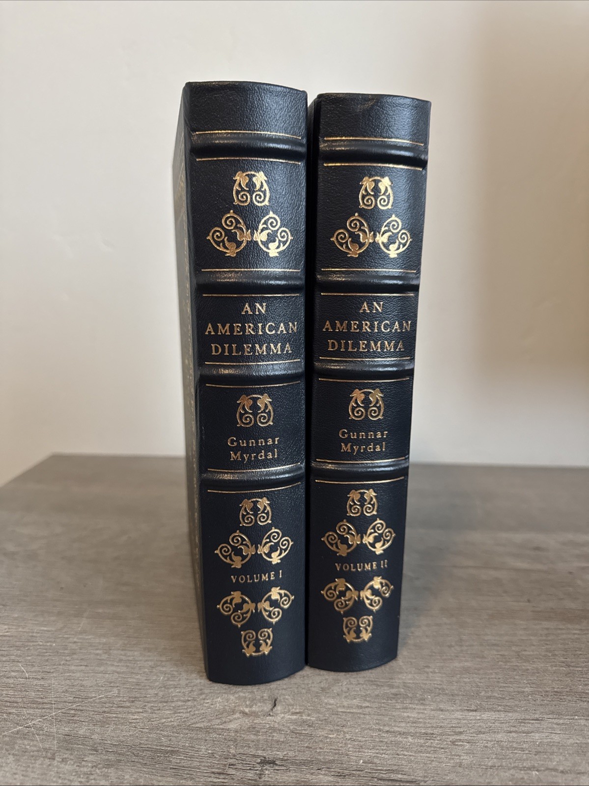 An American Dilemma Volumes 1 & 2 Gunnar Myrdal Easton Press 1993 Collector’s Ed