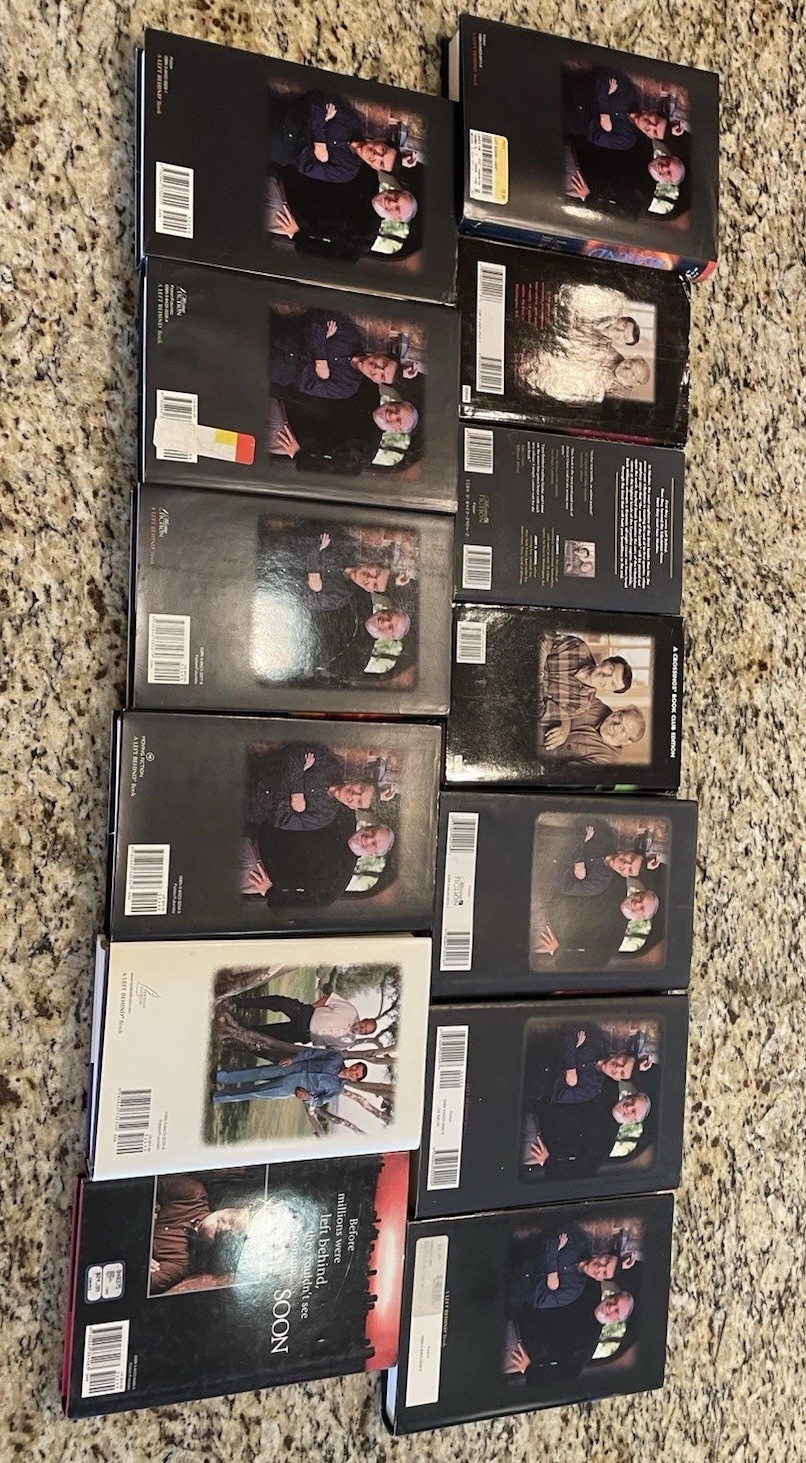 Left Behind Series Complete 12 Volume Mostly Hardcover Set – LaHaye And Jenkins