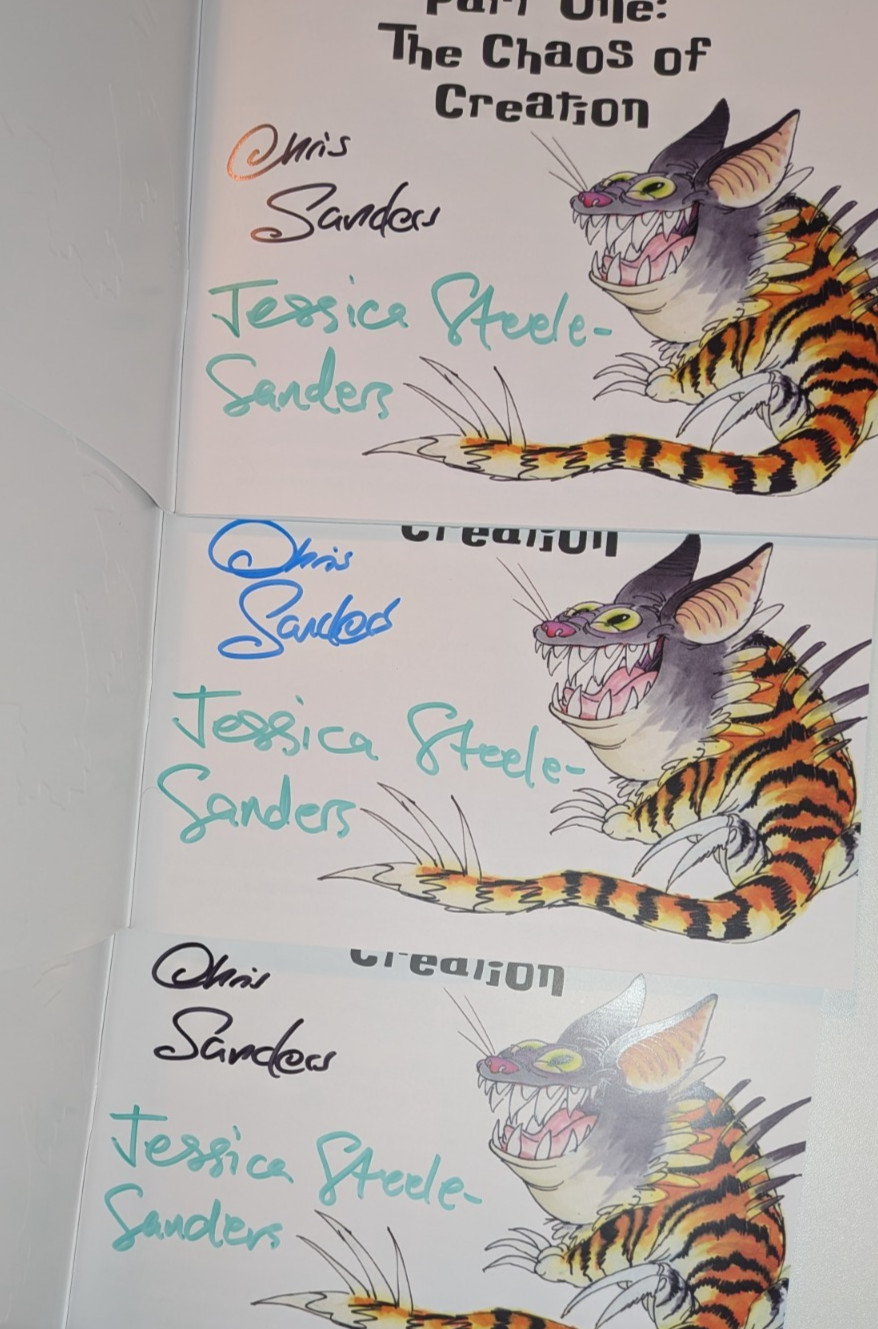 SDCC 2025 – Lilo & Stitch – From Pitch To Stitch Art Book – Chris Sanders Signed
