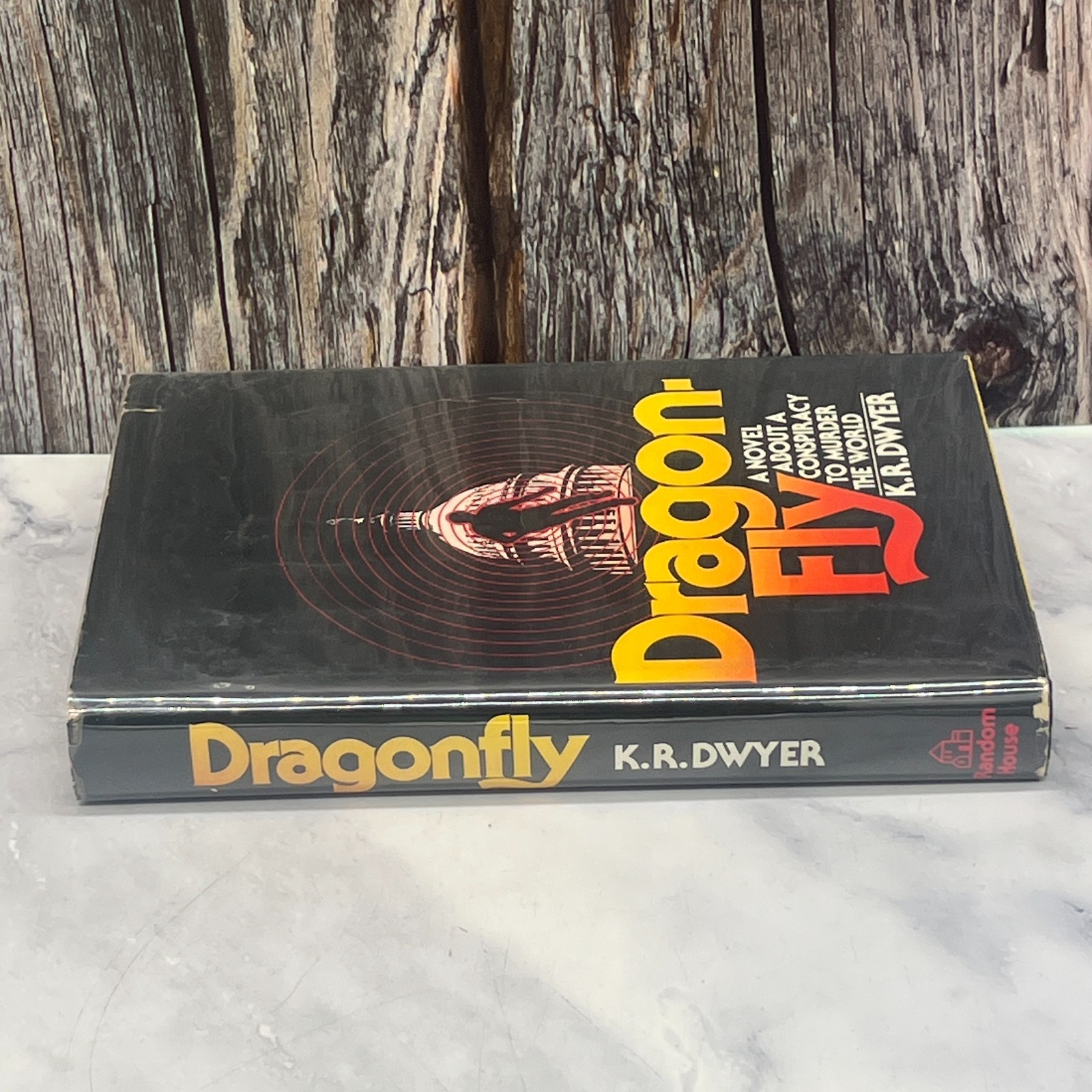Dragonfly — K.R. Dwyer (Dean R. Koontz) 1975 First Edition Hardcover DJ Mystery