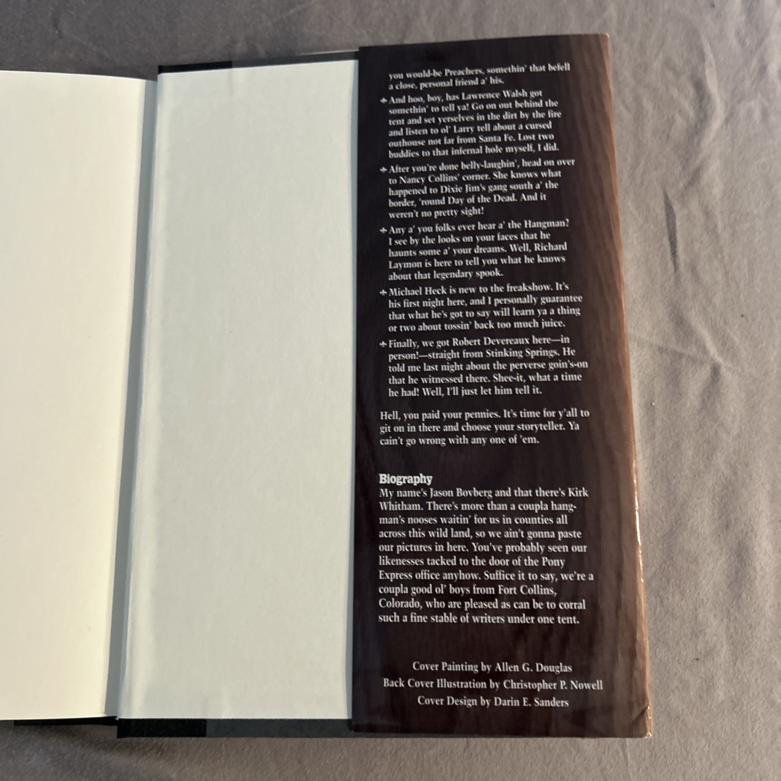 Skulls Full If Spurs -A Roundup Of Weird Westerns By Various Authors Signed