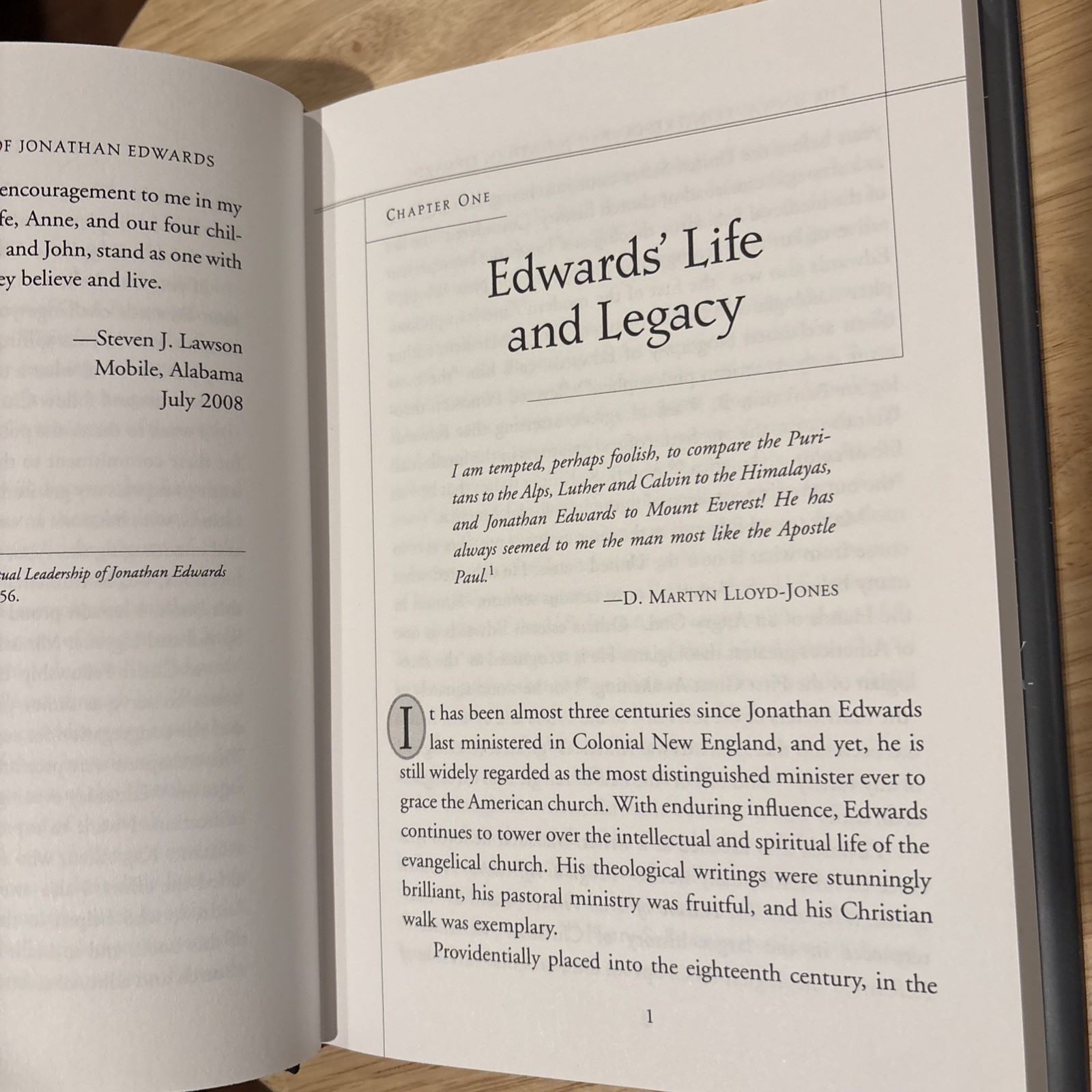 The Unwavering Resolve Of Jonathan Edwards By Steven J. Lawson HBDJ