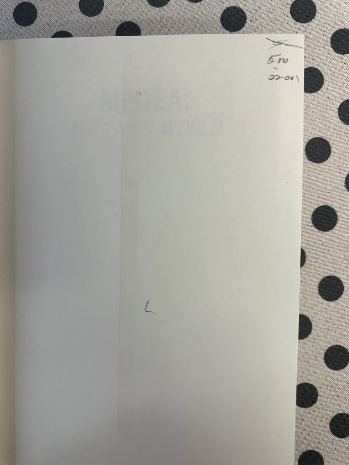 Book Medea Harlan’s World 1985 BCE Hardcover DJ Booktok Fantasy Science Fiction