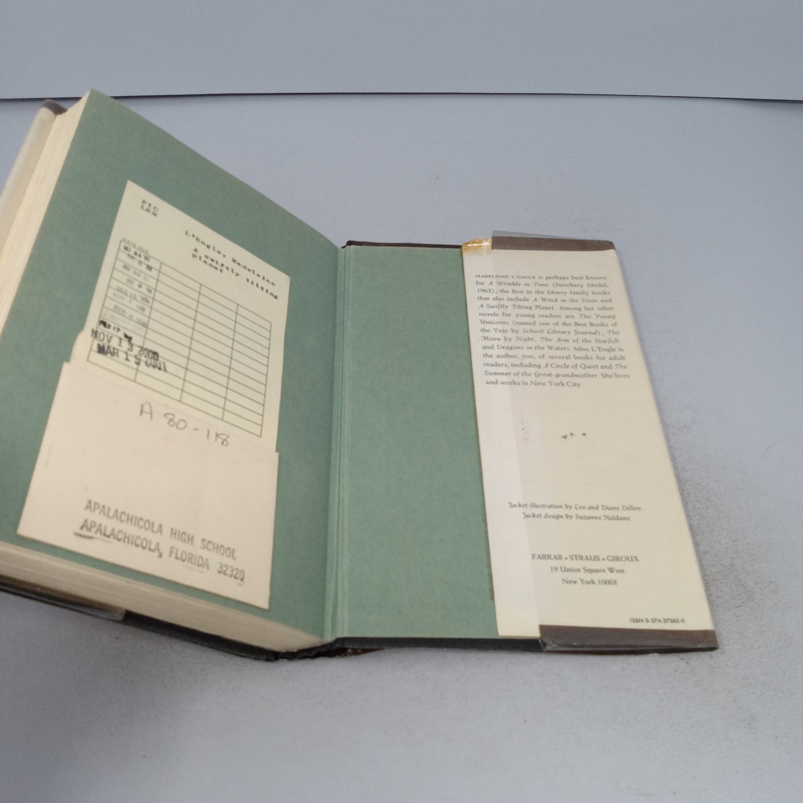 A Swiftly Tilting Planet: 1979 Farrar, Straus & Giroux HC by Madeleine L’Engle