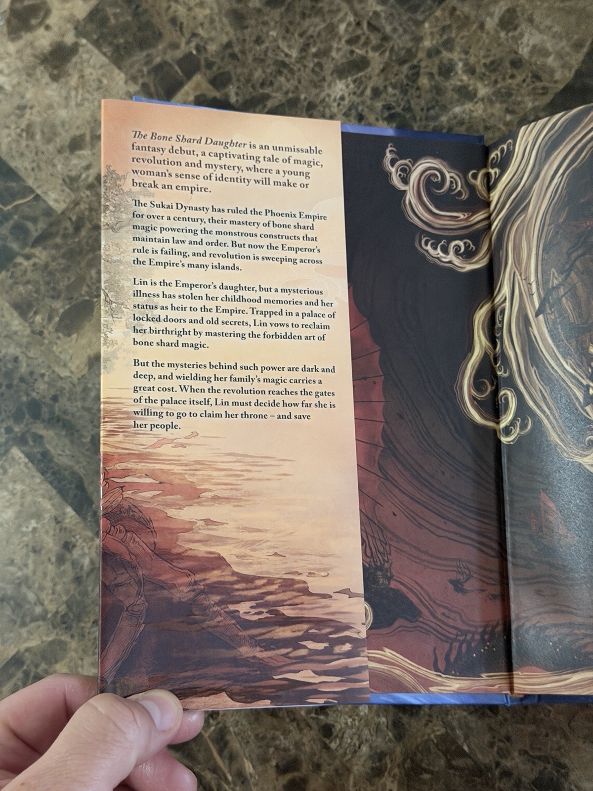 Andrea Stewart Bone Shard Daughter Bone Shard Emperor Broken Binding Hardcover