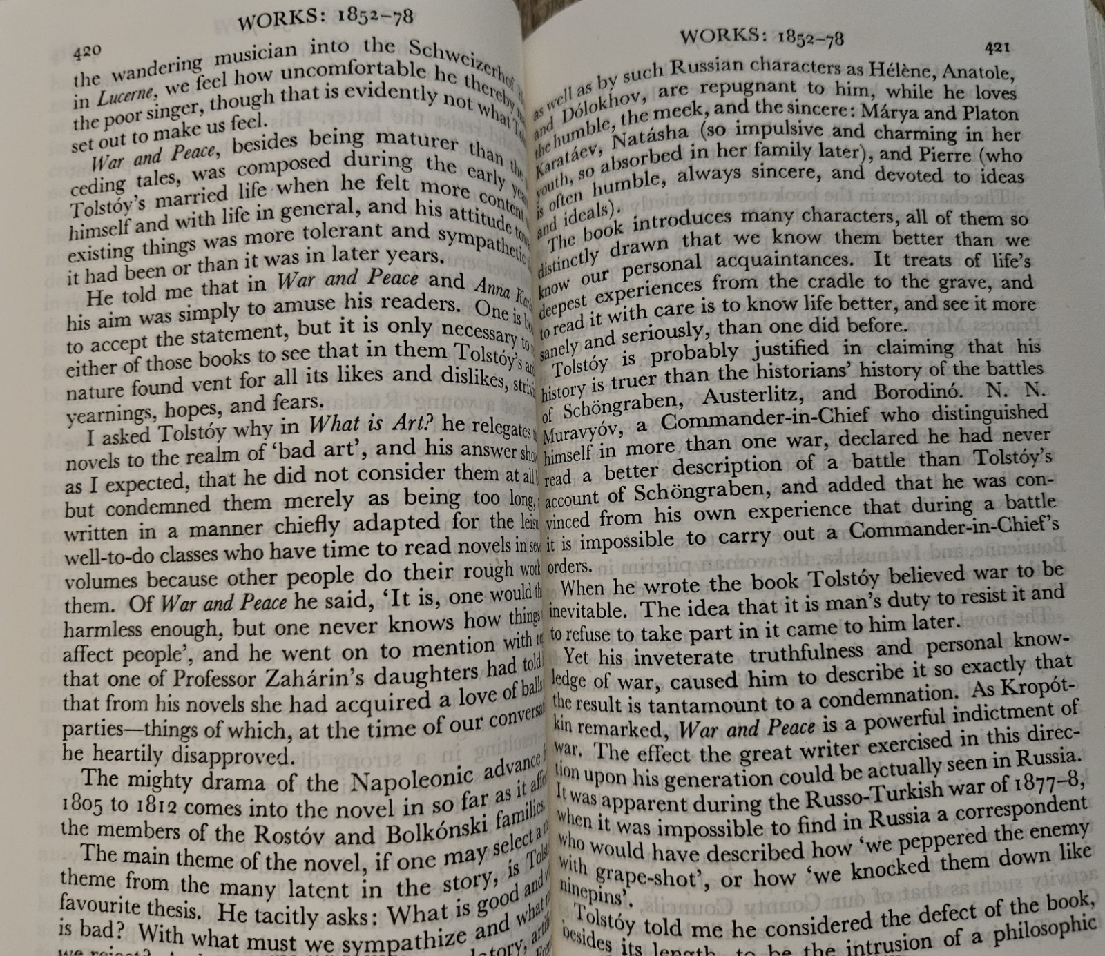 Vintage The Life of Leo Tolstoy Aylmer Maude 383 World’s Classics Oxford HC 1953