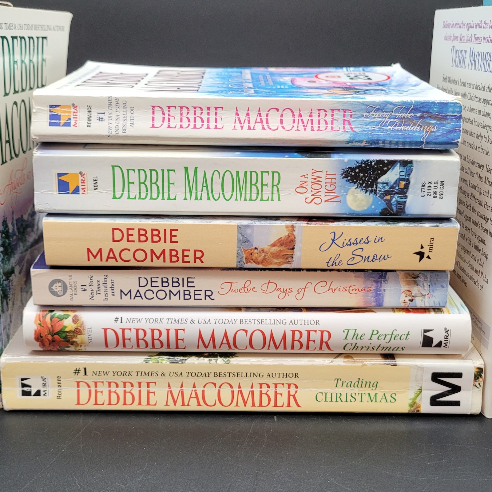 Lof of 11 Debbie Macomber Christmas Holiday Books Romance Multiple Titles HC PB