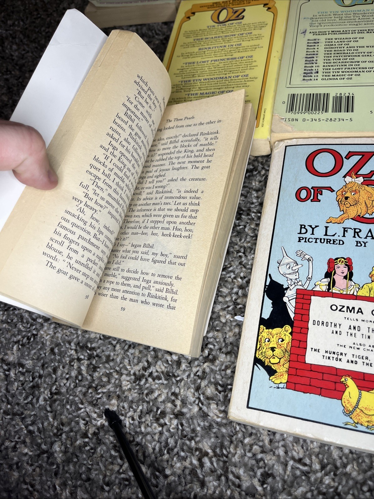 Lot of 9 The Land of Oz Paperback Books L. Frank Baum (3 & 6 – 13).