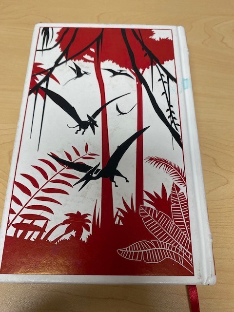 Jurassic Park The Lost World By Michael Crichton Leather bound book – GREAT