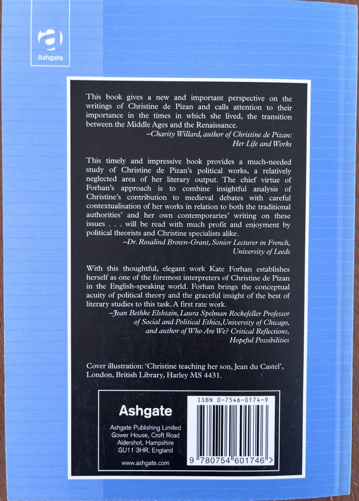 Medieval France History – Political Theory & Philosophy of Christine de Pizan