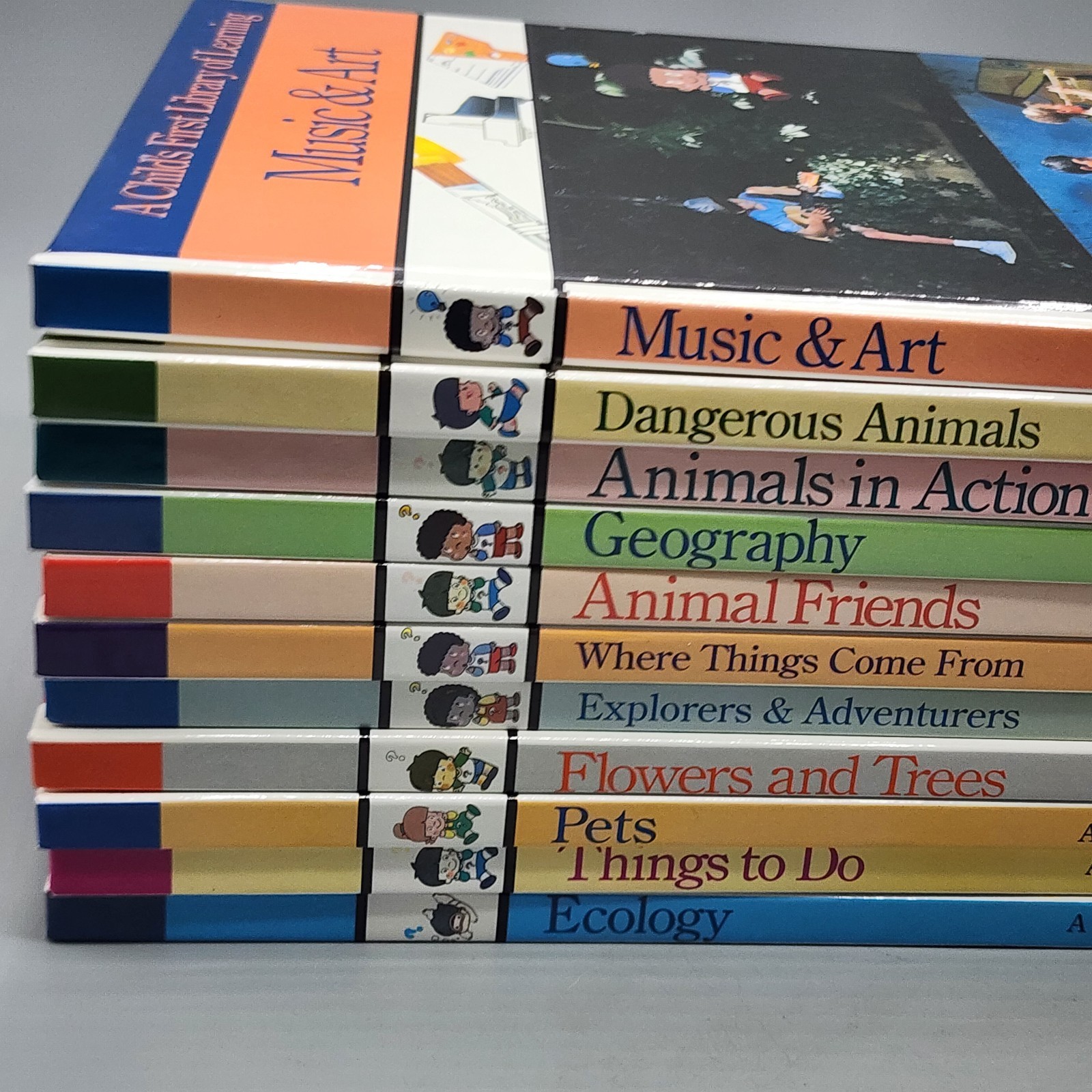 A Child’s First Library of Learning Lot of 11 Kids Educational Books