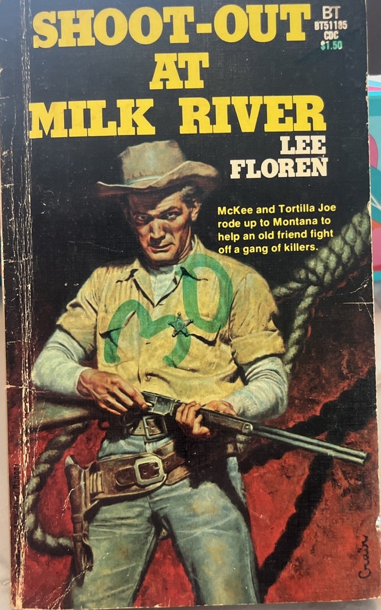 Lot Of 10 Vintage Western Paperback Books (See Photos For Titles)