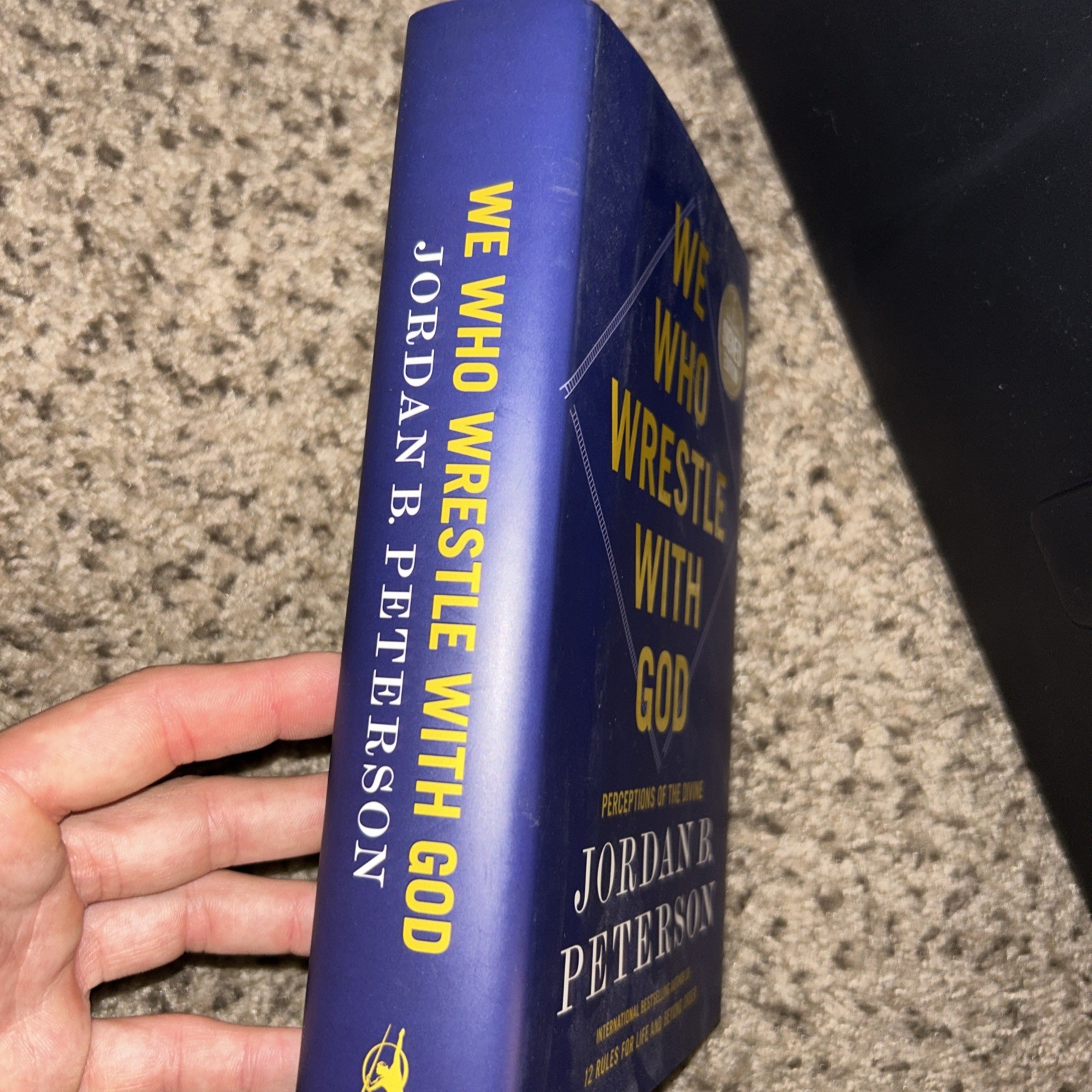SIGNED 1st Edition We Who Wrestle With God Jordan B. Peterson