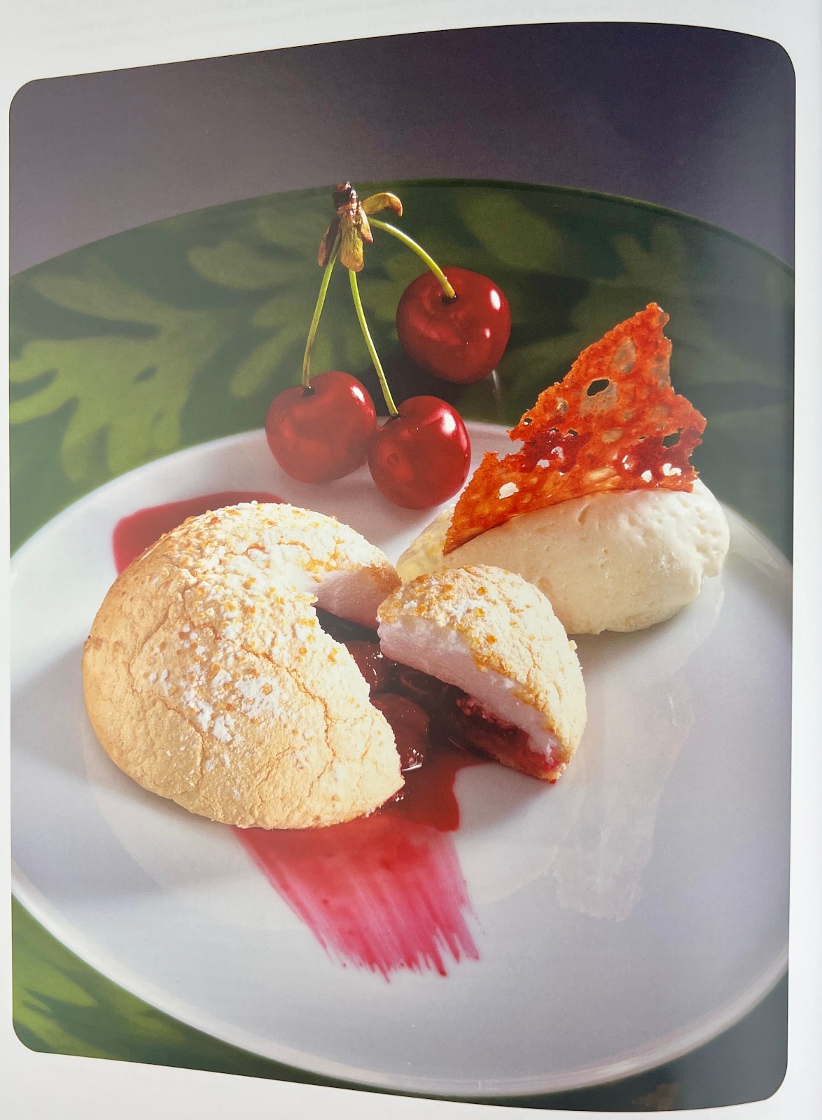 Au Coeur des Saveurs Frederic Bau Pastry Baking Cookbook French English Rare