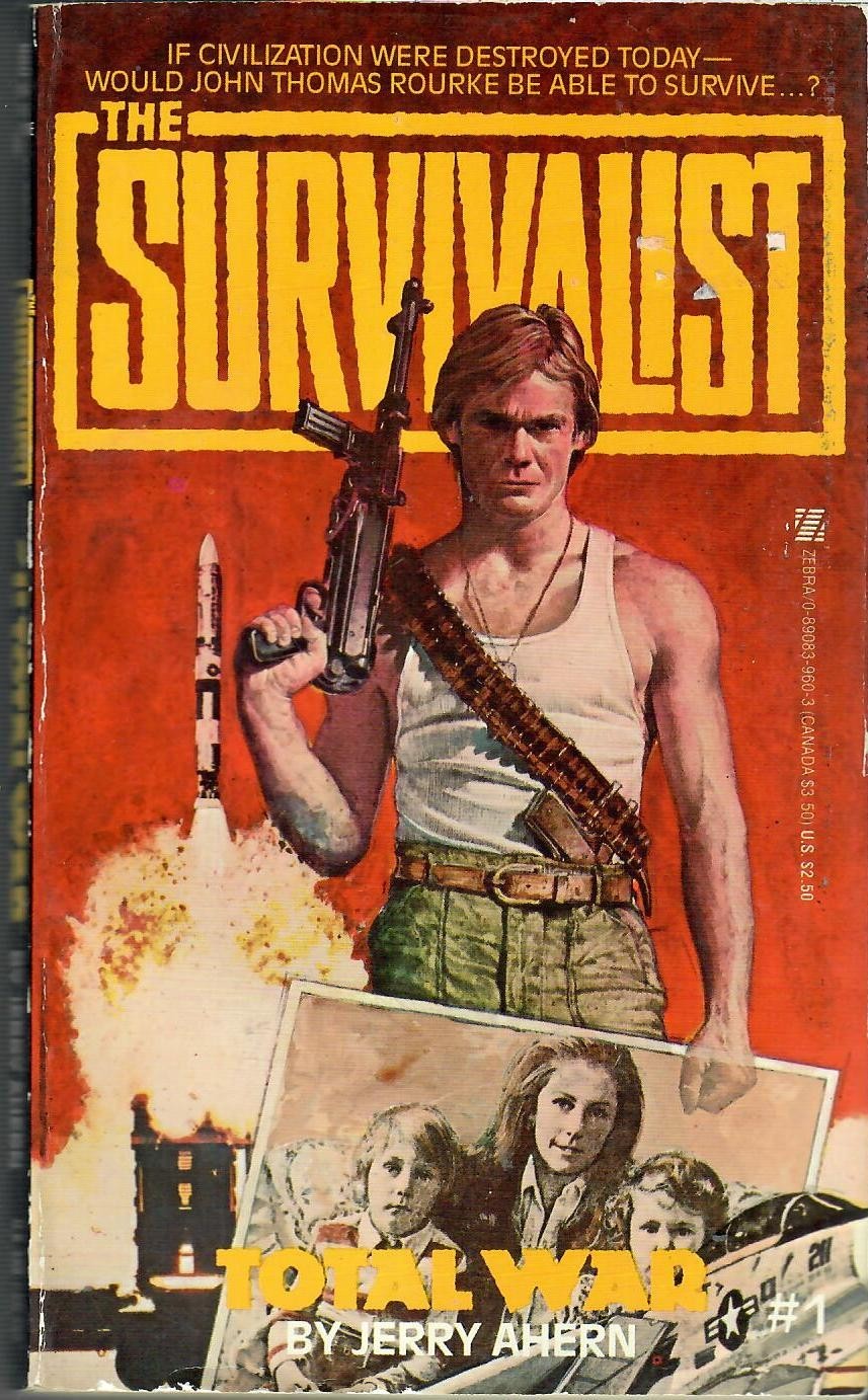 BUY 4 JERRY AHERN „THE SURVIVALIST“ POCKET NOVELS for $5.63 ea. See Description.