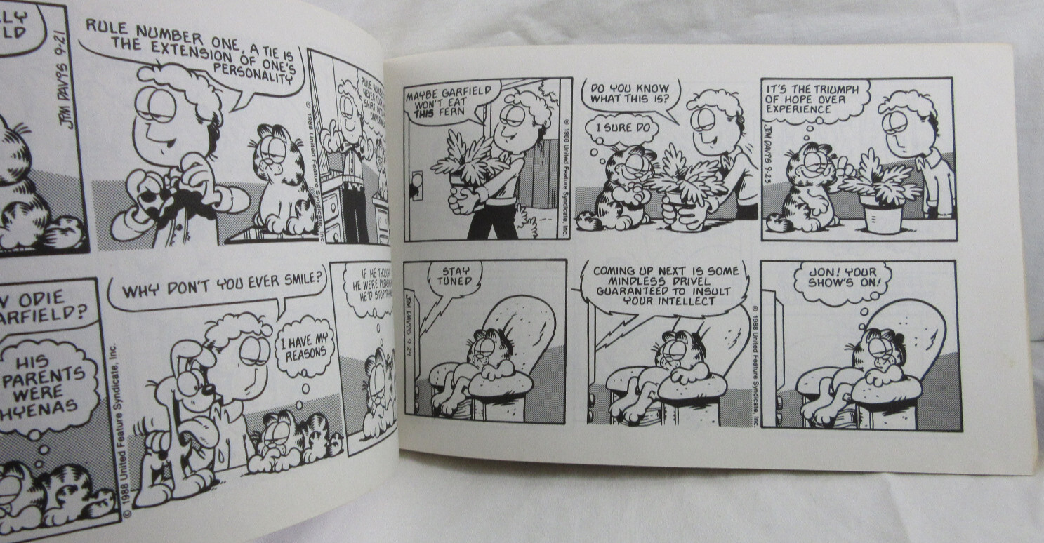 GARFIELD: GOES TO WAIST * His 18th Book * 1990 PB Book – Jim Davis