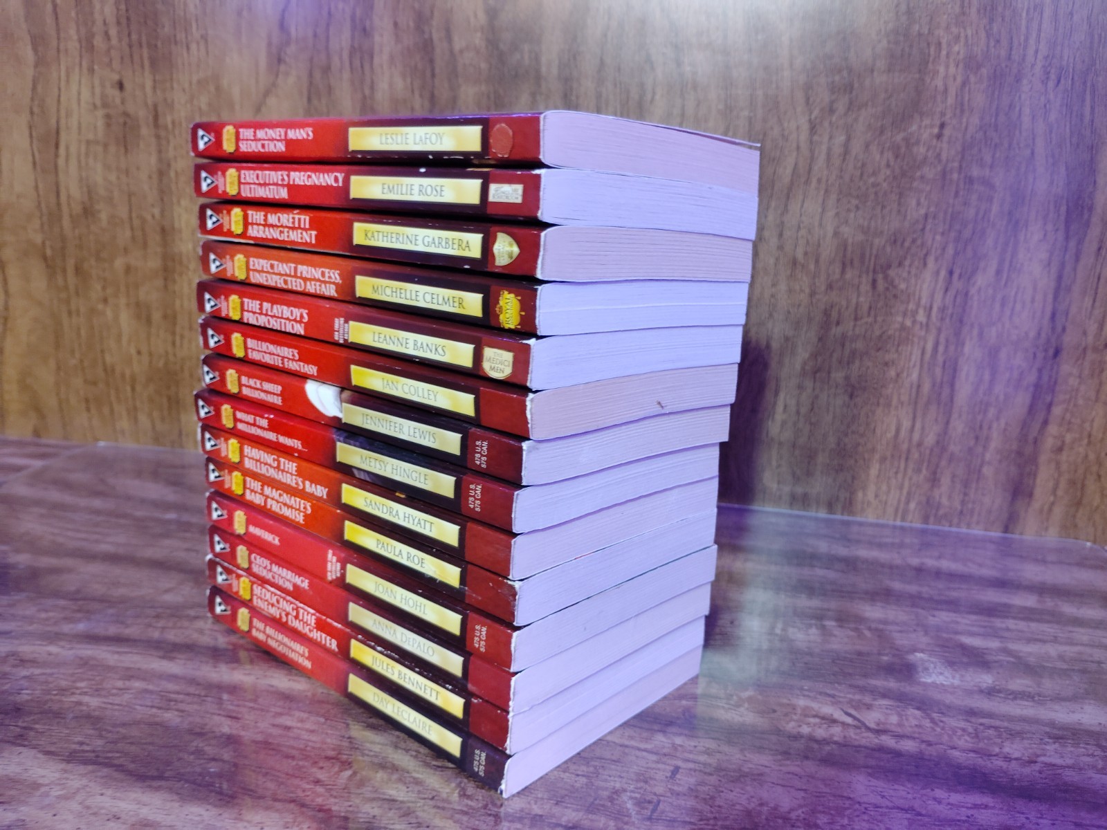 Silhouette Desire Lot 14 Books Billionaire Romance LeClaire Banks Hohl PB