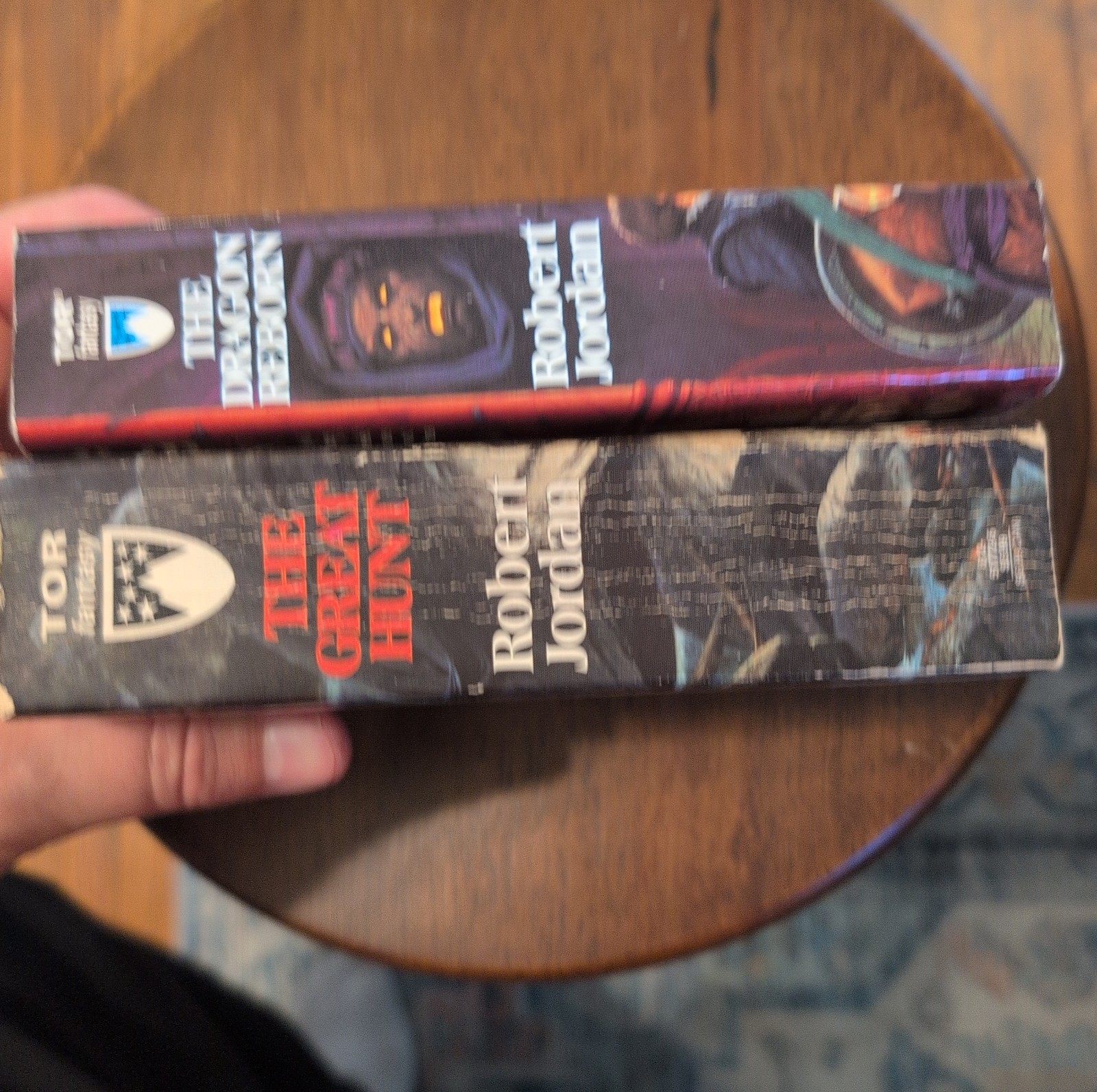 Book 2 and 3 The Wheel of Time Series by Robert Jordan Paperback Book Lot