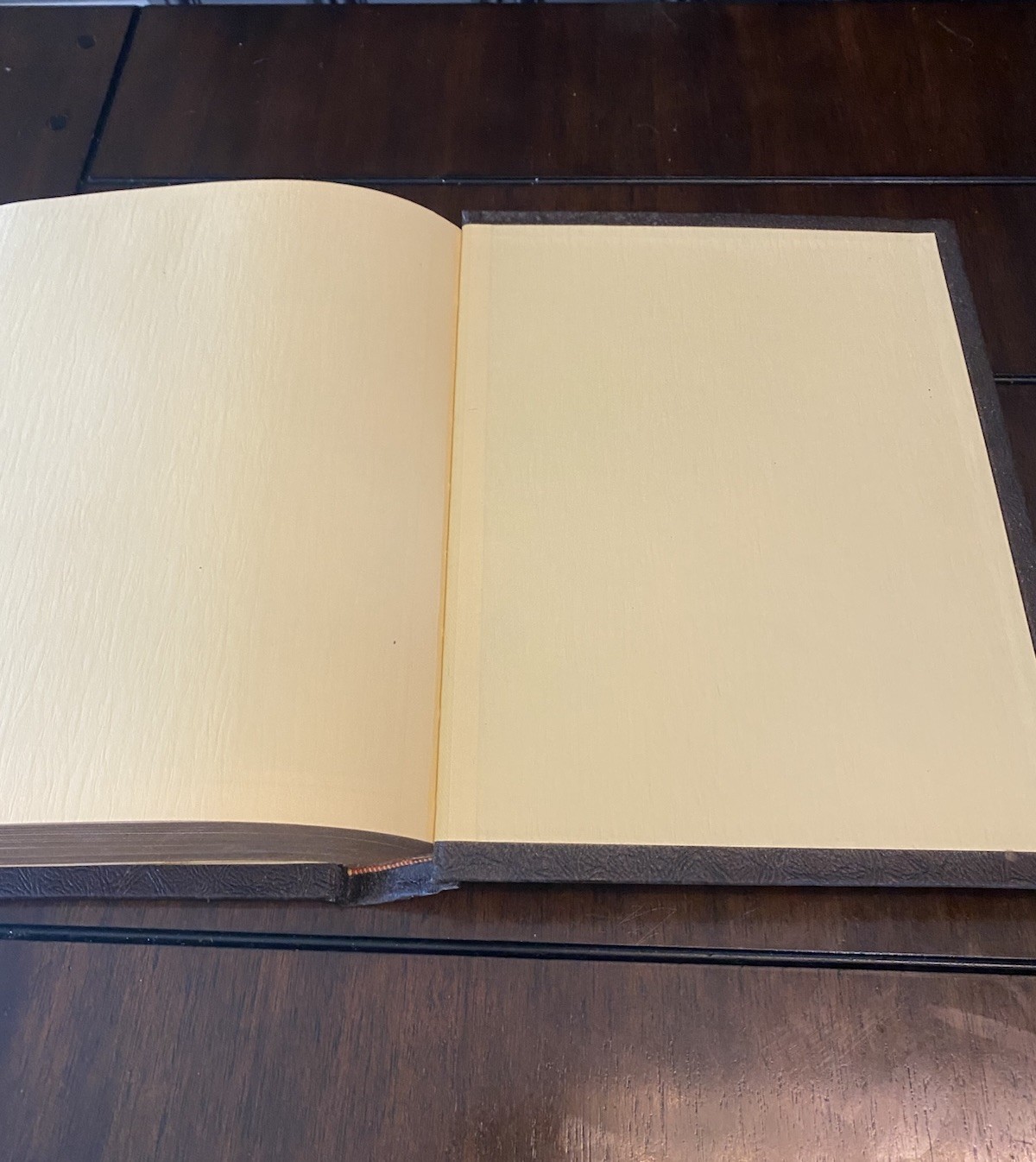 Vintage 1970 Lg.King James Version Red Letter Bible-Gold Gild Faux Leather Bound