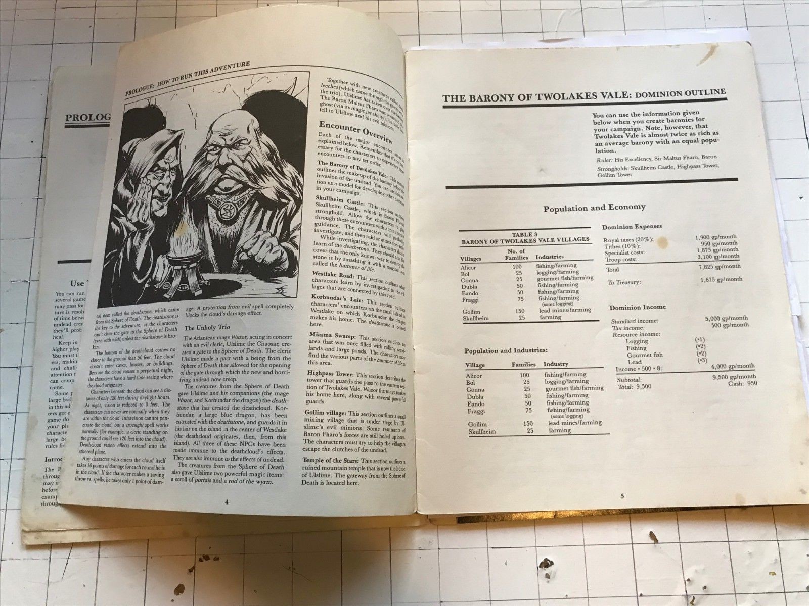 CM2 Death’s Ride Dungeons & Dragons module D&D TSR garry spiegle 1984 rpg rare!