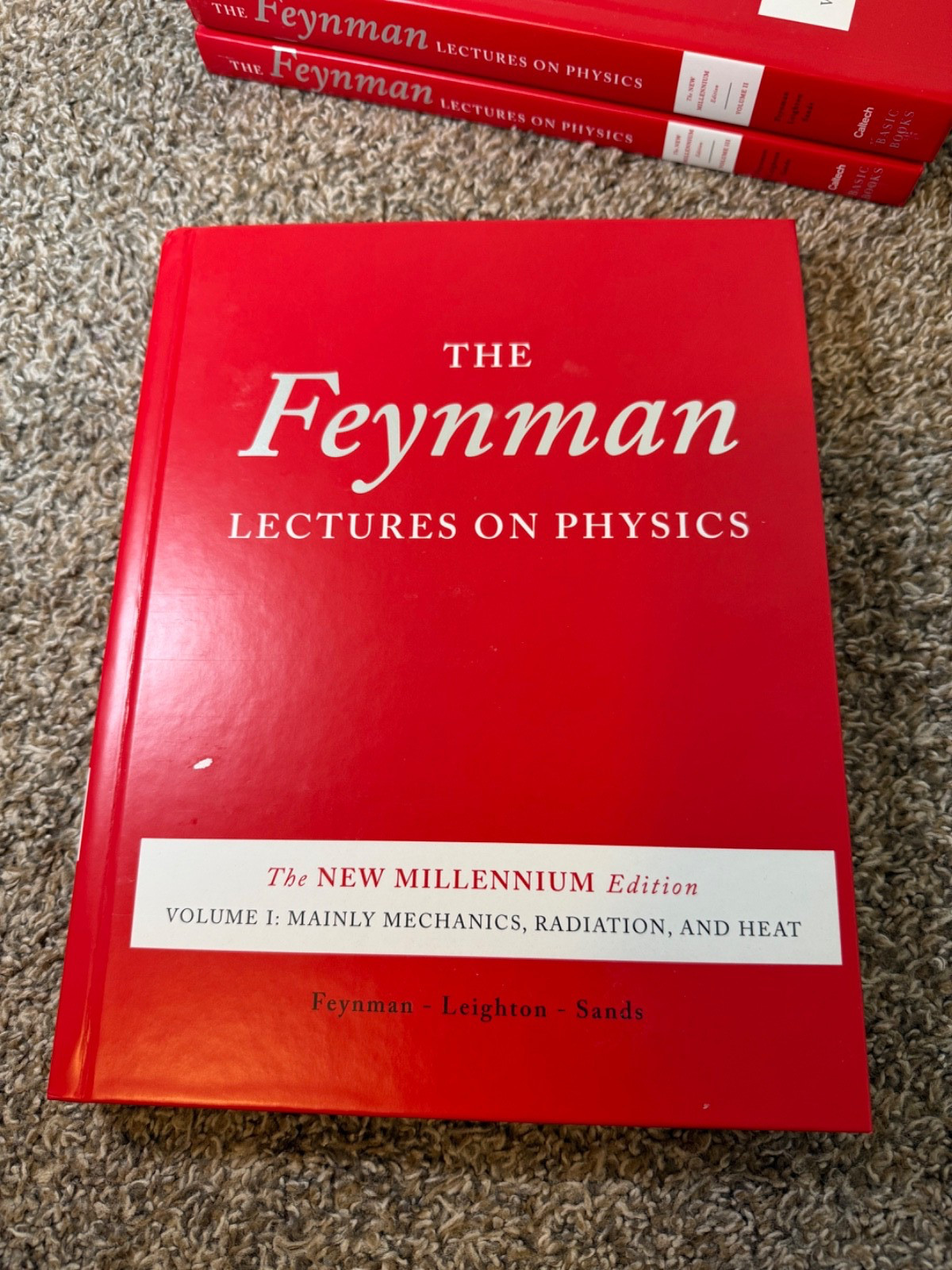 The Feynman Lectures on Physics – New Millennium Edition Complete 3 Volume Set