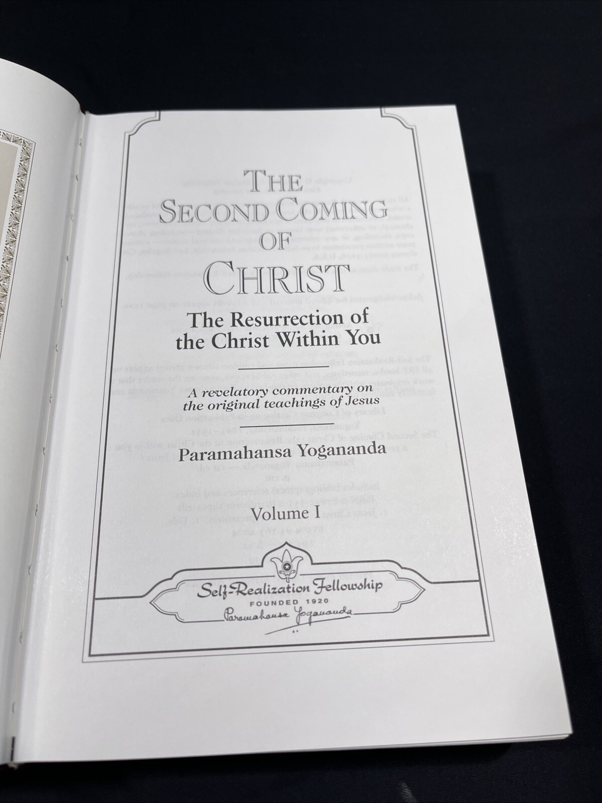 New The Second Coming Of Christ Volume I & II Yogananda Paramahansa Boxed Set