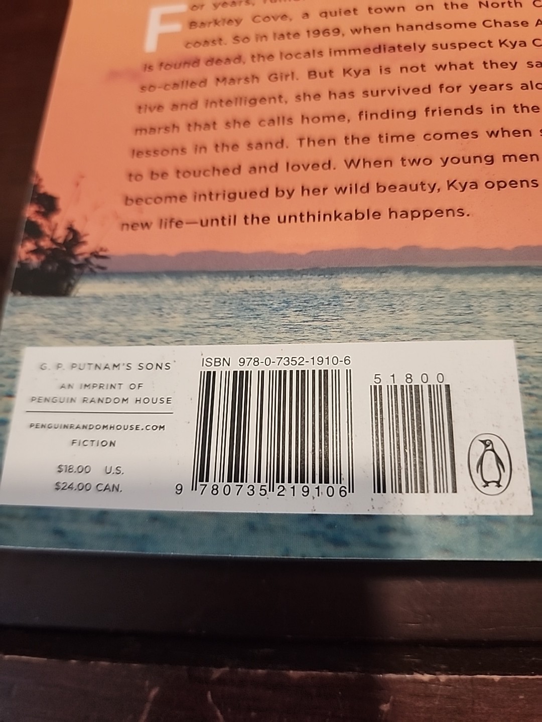 Where The Crawdads Sing by Delia Owens